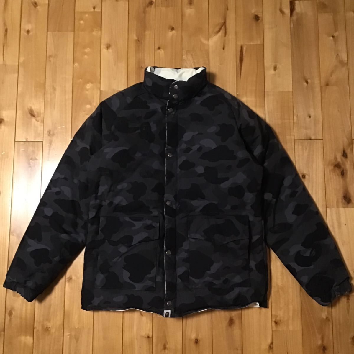 Bape × Nigo 🔥Reversible🔥 down jacket BAPE black camo x white camo Size US M / EU 48-50 / 2 - 2 Thumbnail