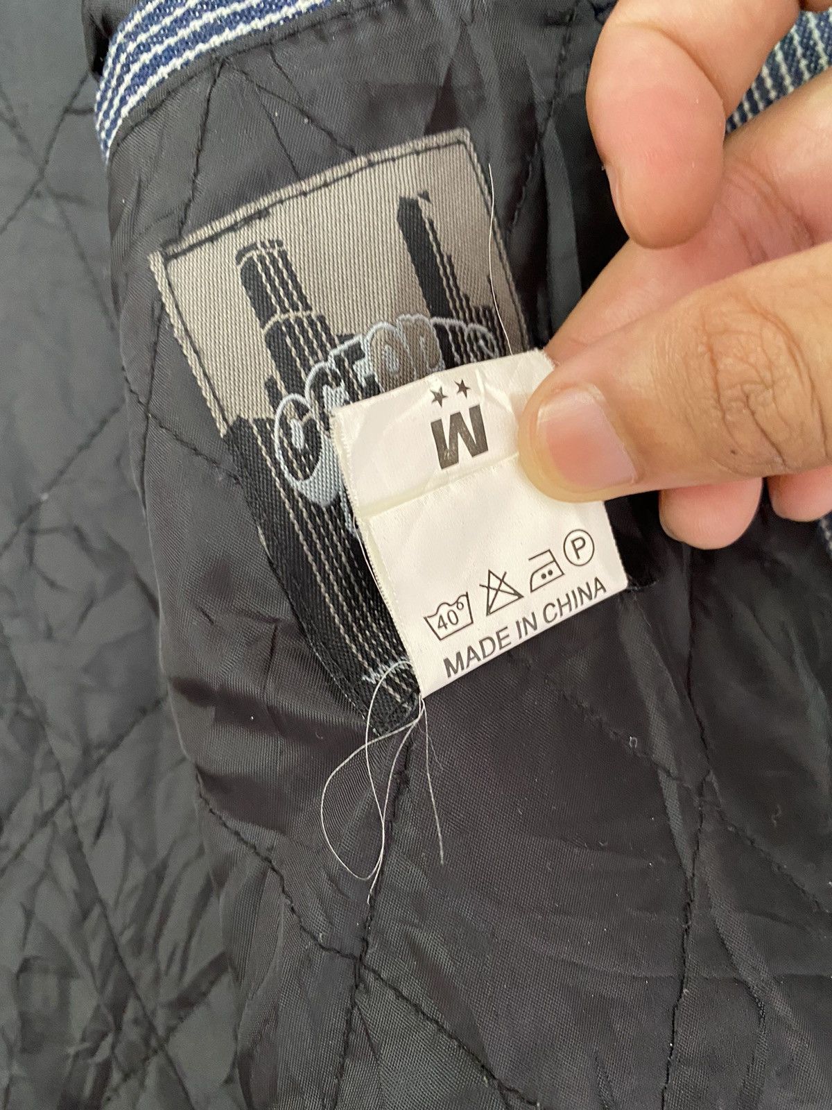 Issey Miyake VTG 90’s EL SALVADOR VIRGIN MARY JESUS MOTHER HICKORY JACKET Size US S / EU 44-46 / 1 - 14 Thumbnail