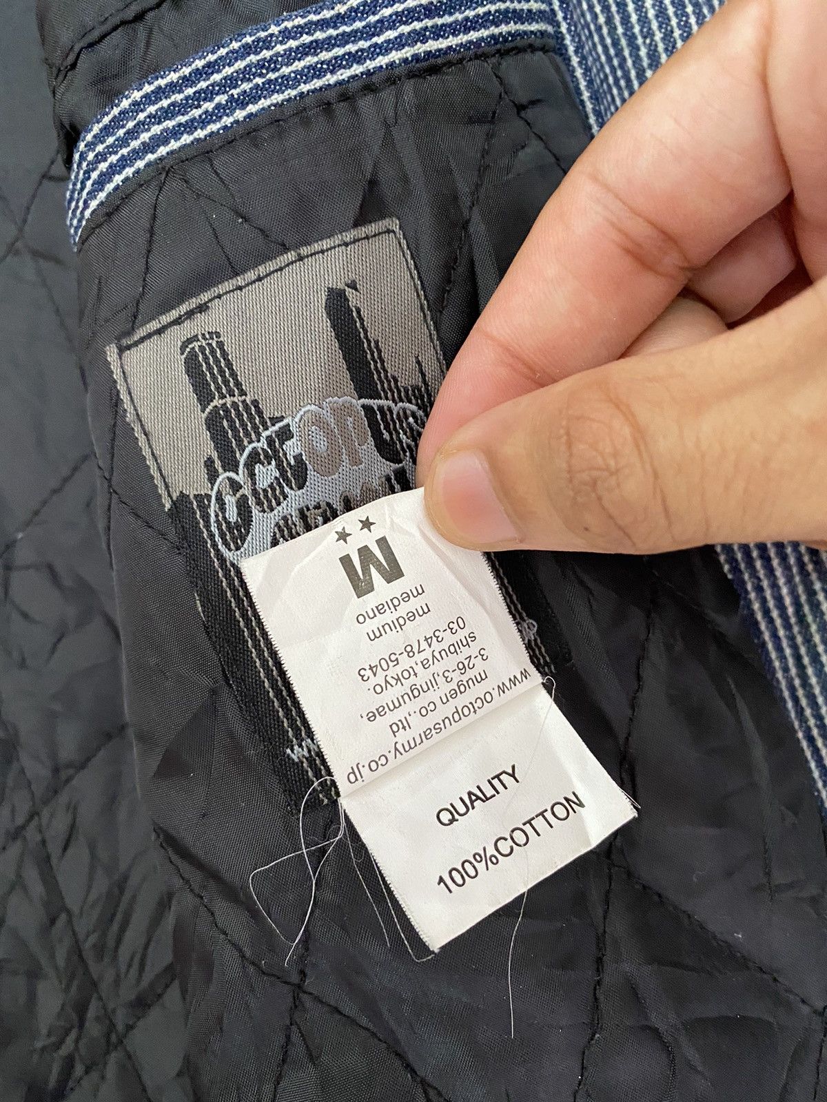 Issey Miyake VTG 90’s EL SALVADOR VIRGIN MARY JESUS MOTHER HICKORY JACKET Size US S / EU 44-46 / 1 - 15 Thumbnail