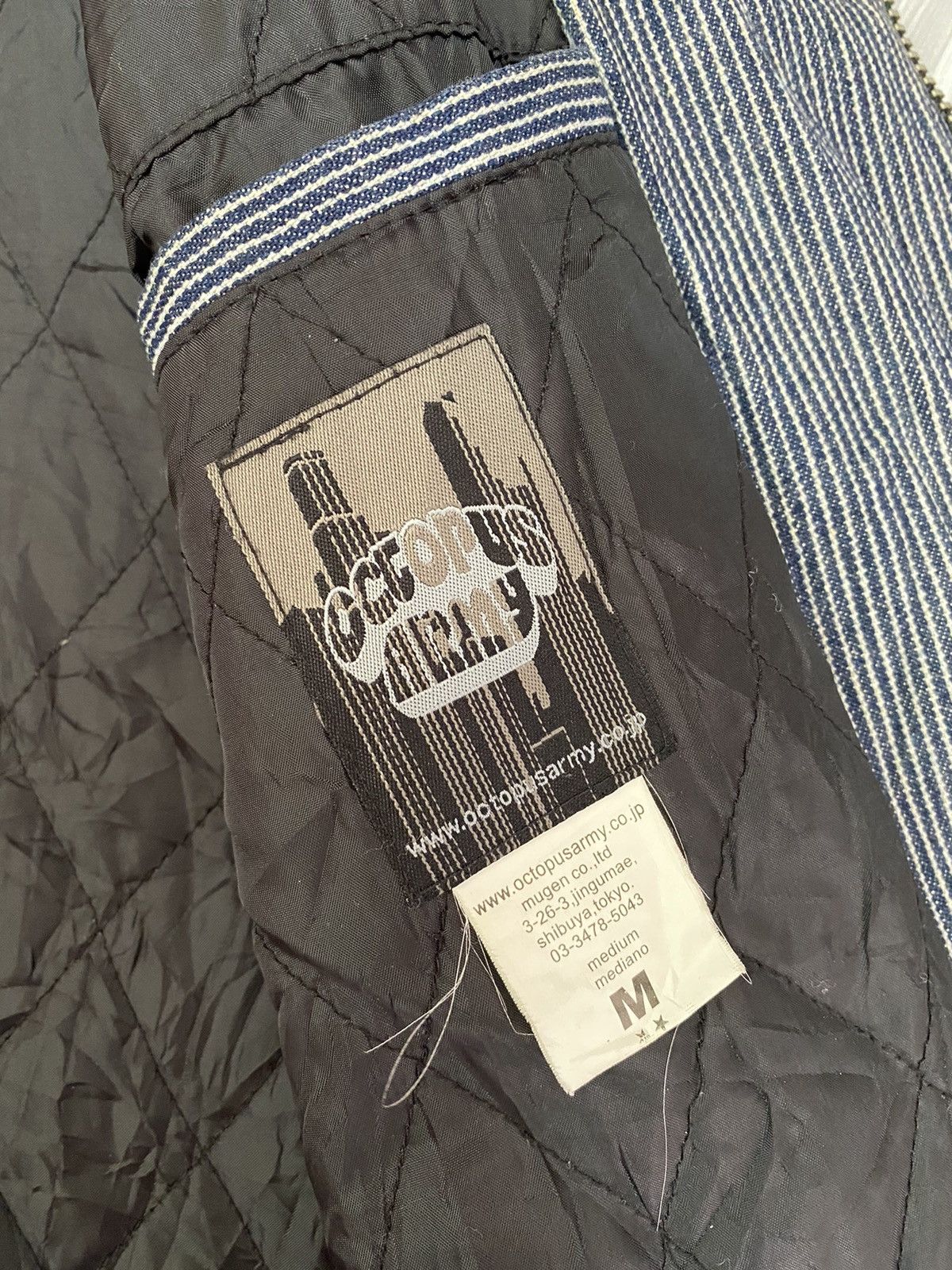 Issey Miyake VTG 90’s EL SALVADOR VIRGIN MARY JESUS MOTHER HICKORY JACKET Size US S / EU 44-46 / 1 - 12 Thumbnail