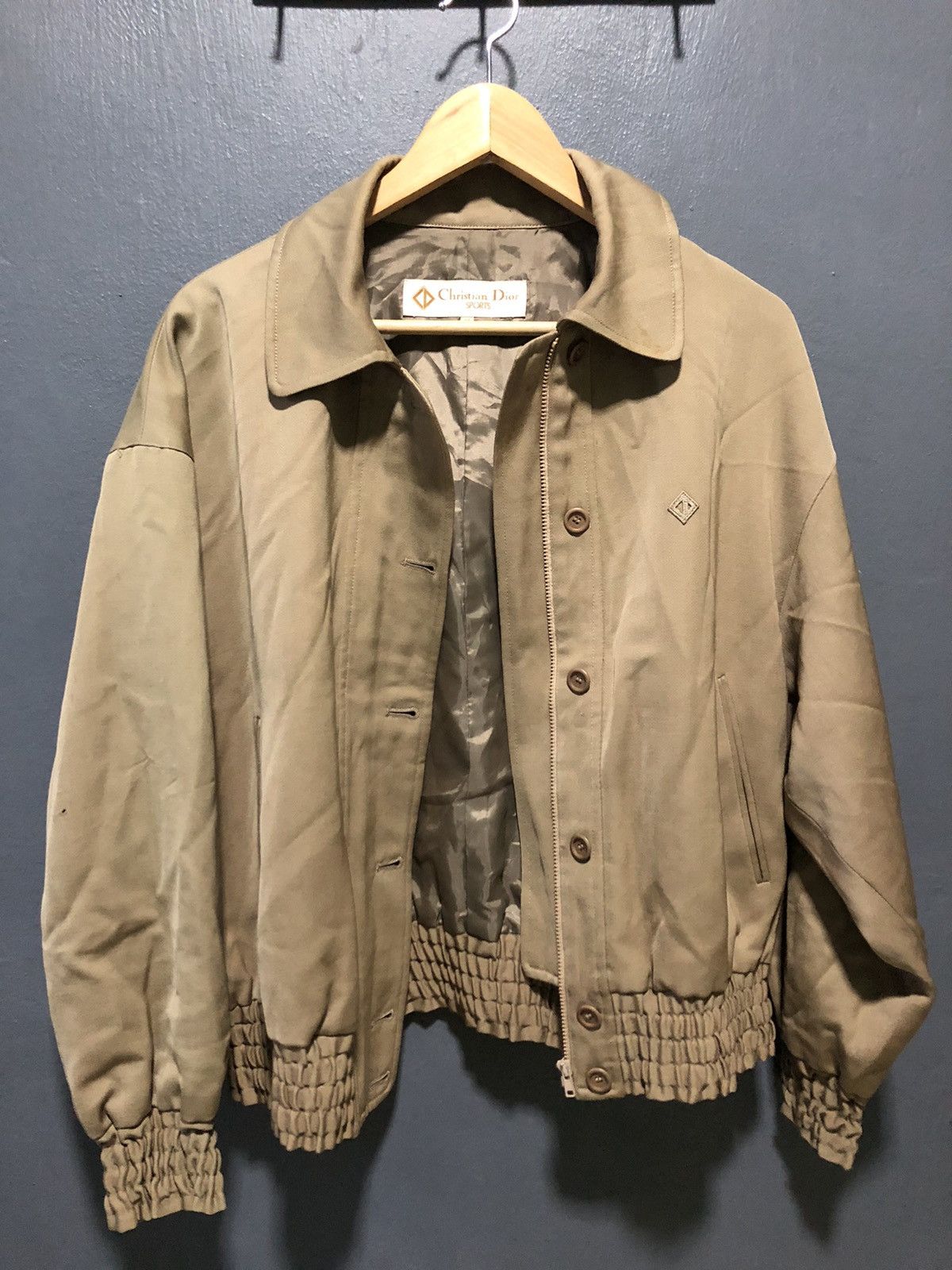 Christian Dior Monsieur × Designer × Vintage VINTAGE CHRISTIAN DIOR SPORTS BUTTON ZIPPER JACKET Size US M / EU 48-50 / 2 - 1 Thumbnail