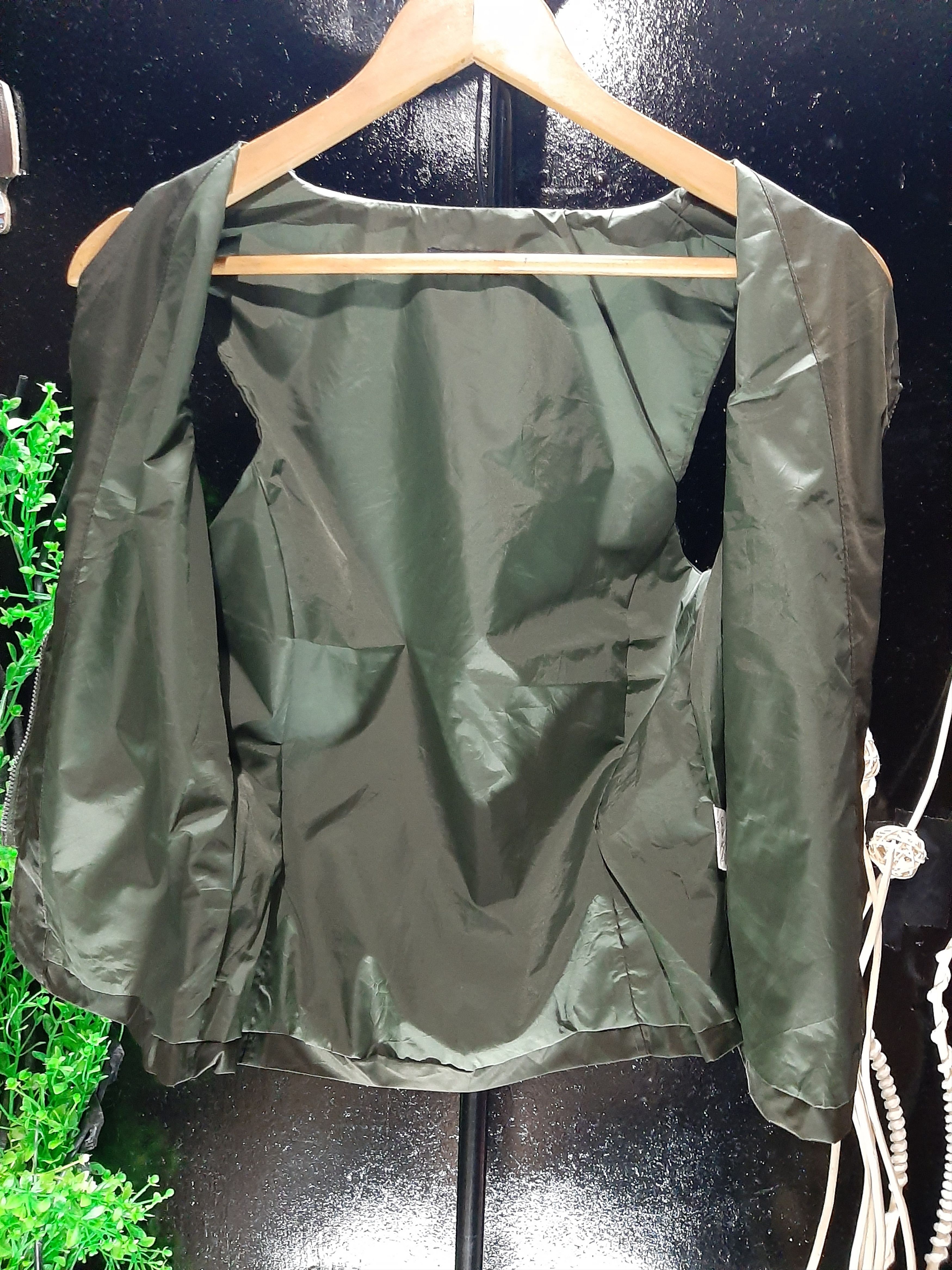 45rpm × Japanese Brand × Vintage VINTAGE 45 RPM NYLON OLIVE GREEN VEST Size US S / EU 44-46 / 1 - 8 Thumbnail