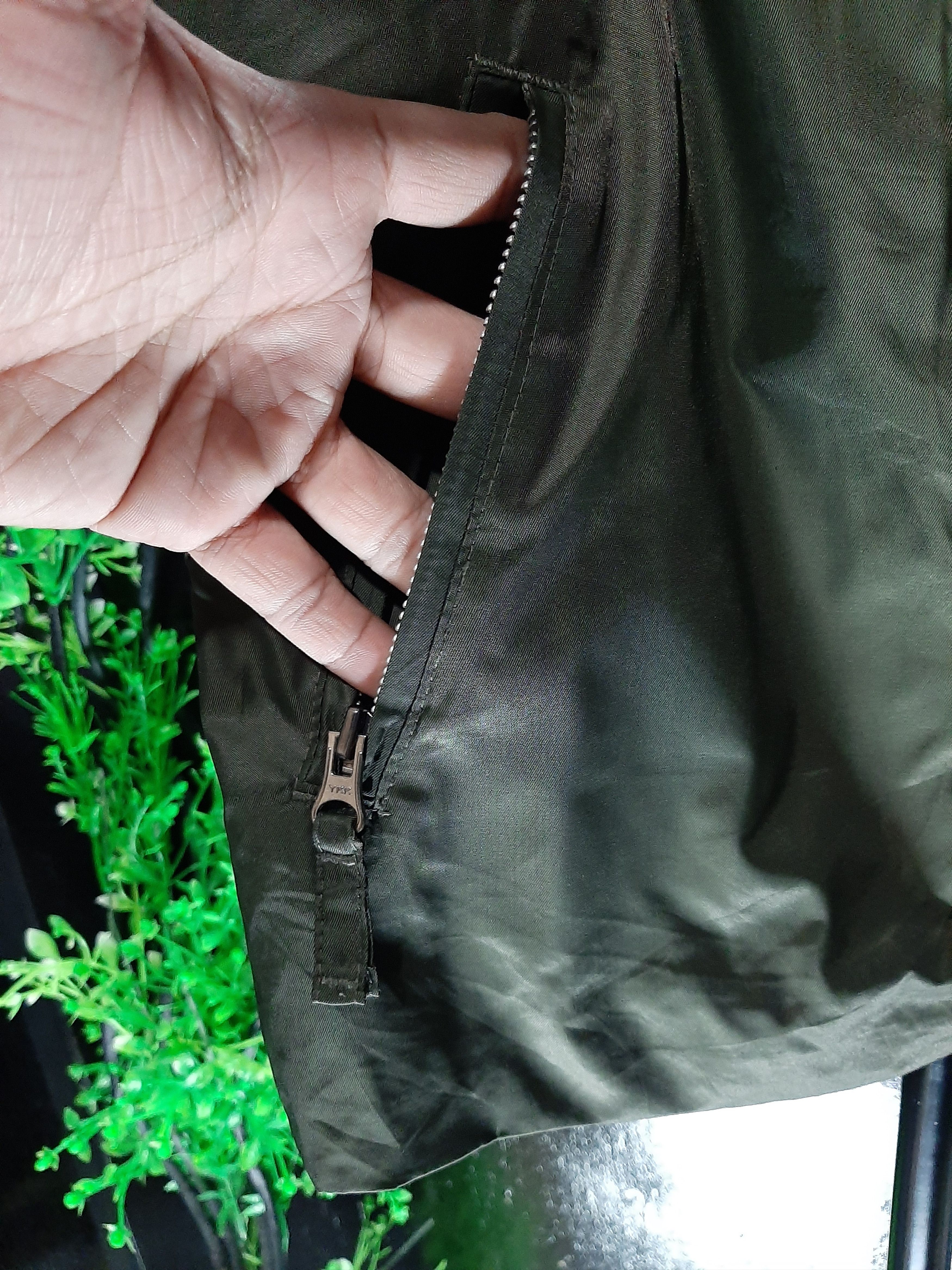 45rpm × Japanese Brand × Vintage VINTAGE 45 RPM NYLON OLIVE GREEN VEST Size US S / EU 44-46 / 1 - 4 Thumbnail