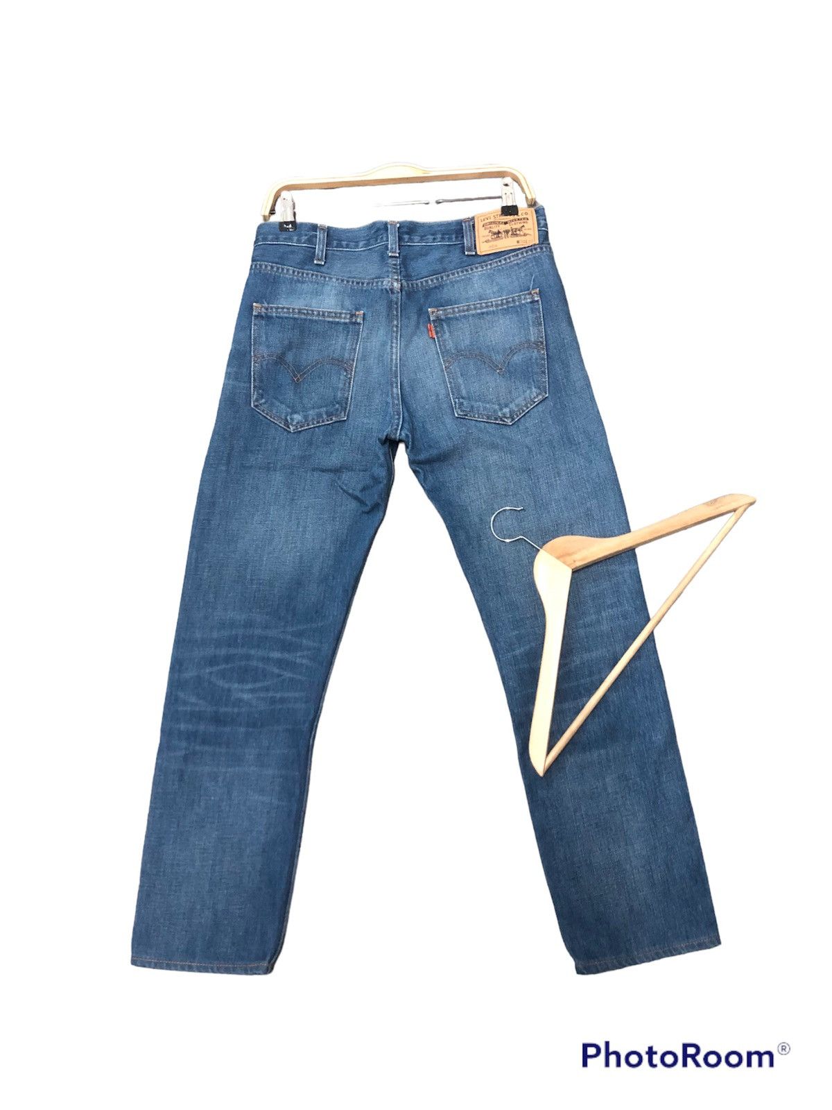 Levi's × Levi's Vintage Clothing × Vintage VINTAGE LEVIS (LVC) 606 OREN TAB BIG E BLUE WASH DENIM JEANS Size US 30 / EU 46 - 1 Thumbnail