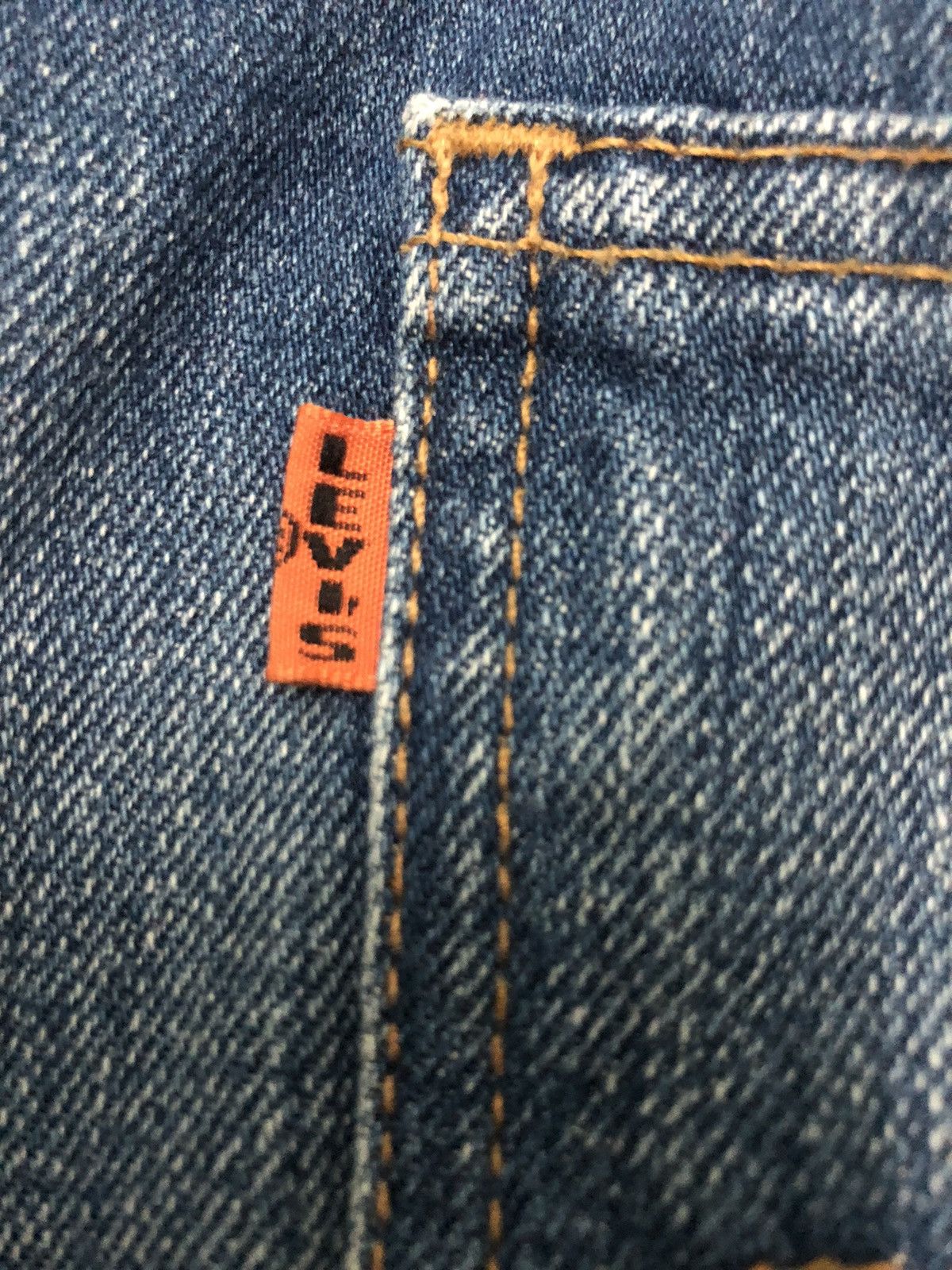Levi's × Levi's Vintage Clothing × Vintage VINTAGE LEVIS (LVC) 606 OREN TAB BIG E BLUE WASH DENIM JEANS Size US 30 / EU 46 - 8 Thumbnail