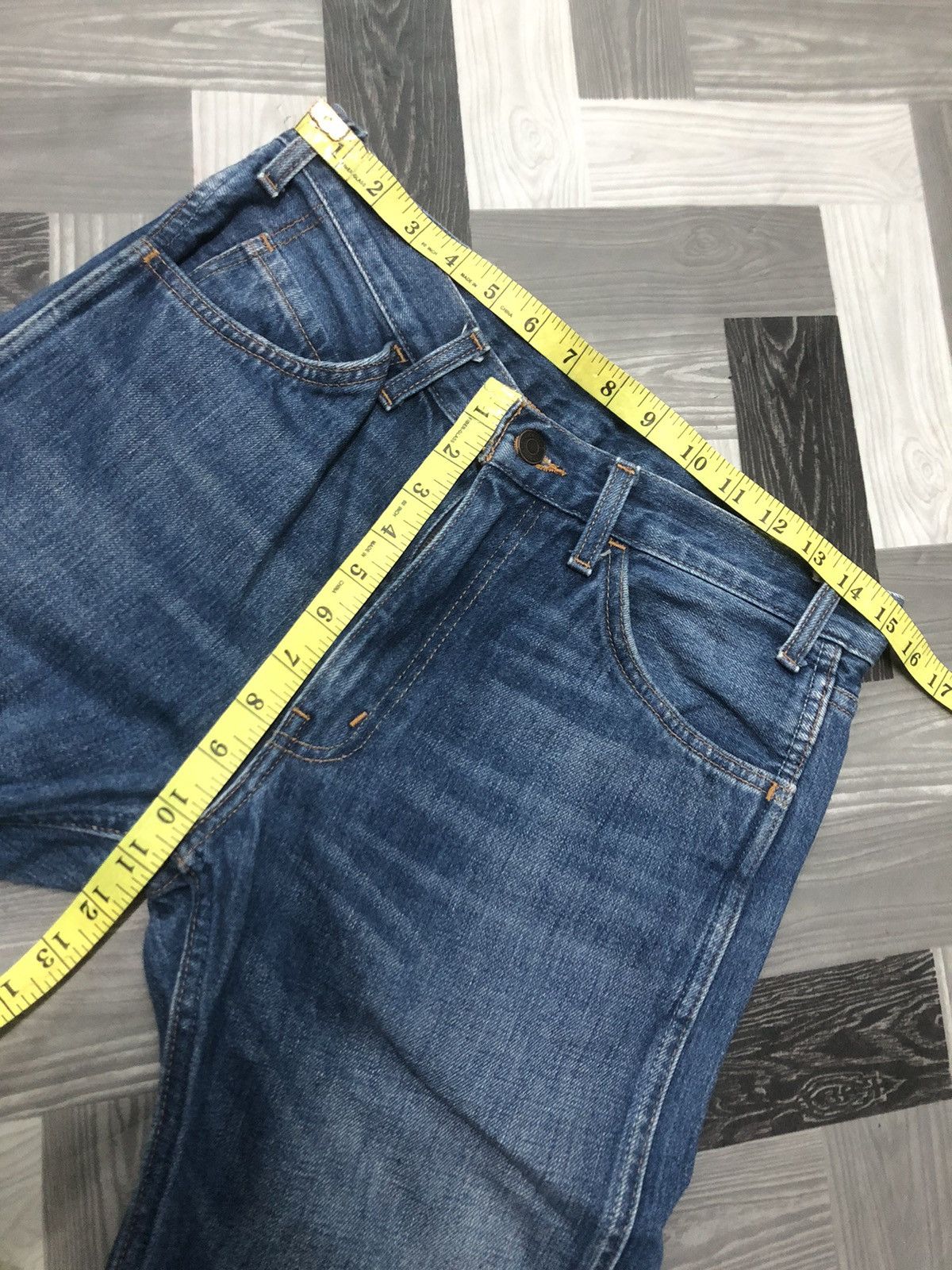 Levi's × Levi's Vintage Clothing × Vintage VINTAGE LEVIS (LVC) 606 OREN TAB BIG E BLUE WASH DENIM JEANS Size US 30 / EU 46 - 10 Thumbnail