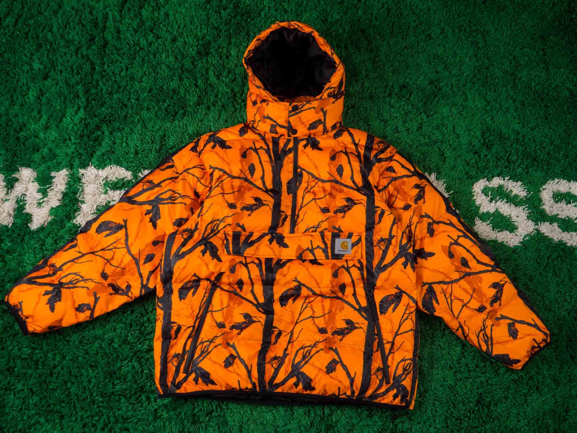 CARHARTT WIP PUFFER JACKET JONES PULLOVER CAMO REAL TREE Outerwear