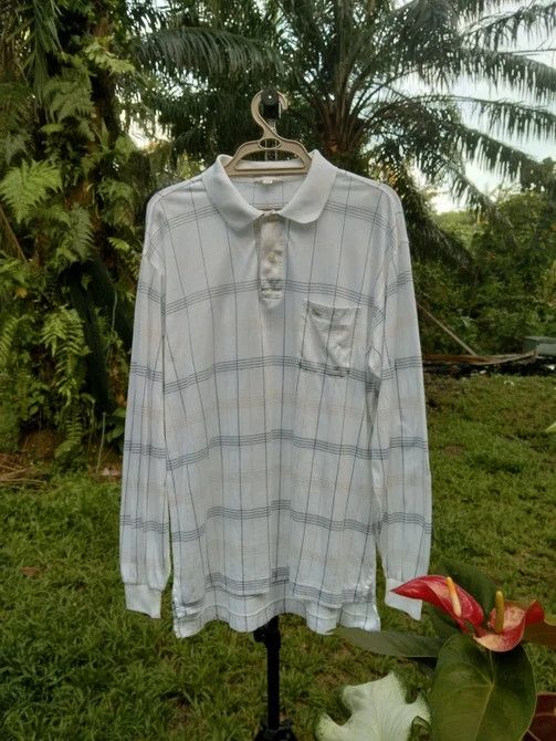 Burberry × Designer VINTAGE BURBERRY JAPAN POLO TEES Size US L / EU 52-54 / 3 - 13 Thumbnail