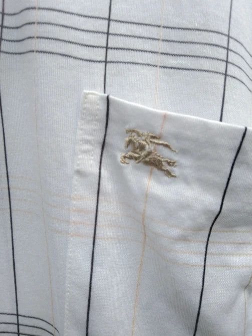 Burberry × Designer VINTAGE BURBERRY JAPAN POLO TEES Size US L / EU 52-54 / 3 - 2 Thumbnail
