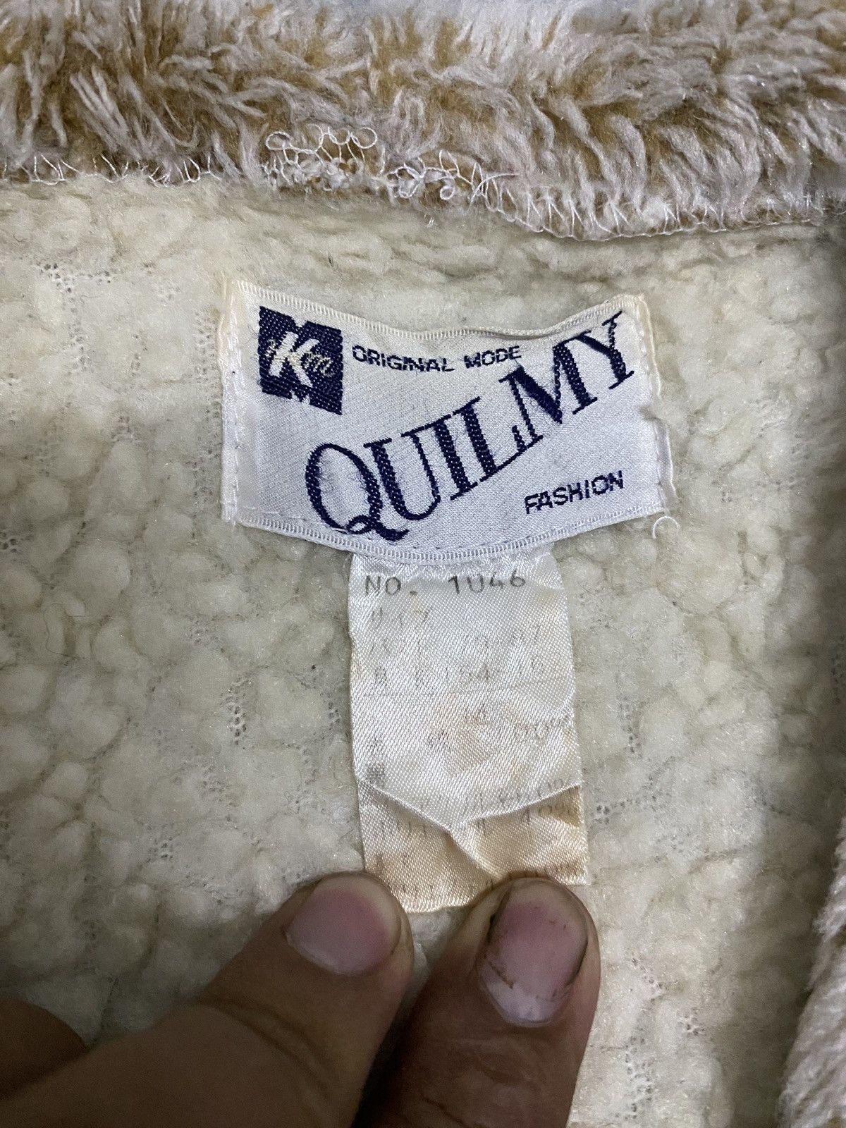Japanese Brand × Vintage Vintage Quilmy Navajo Sherpa Vest Jacket Size US M / EU 48-50 / 2 - 6 Thumbnail