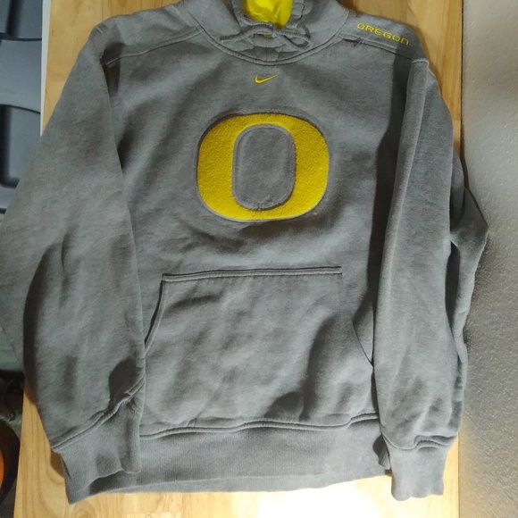 NCAA × Nike × Vintage Vintage Nike U of Oregon Ducks Hoodie Sweatshirt Size US S / EU 44-46 / 1 - 2 Thumbnail