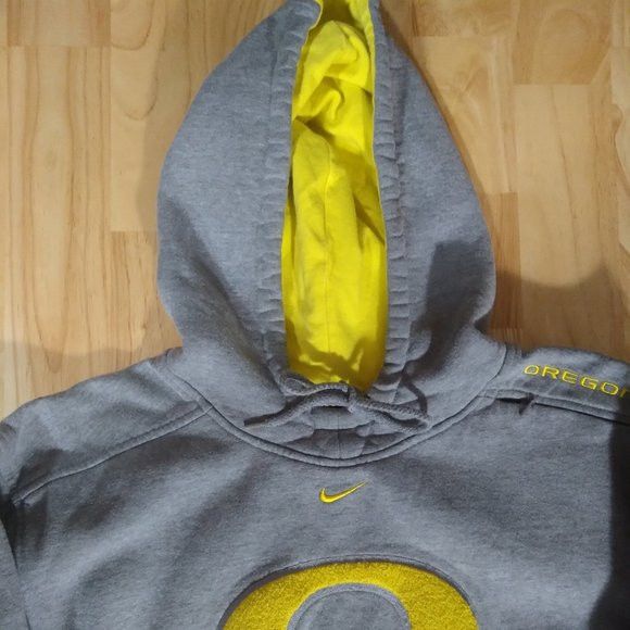 NCAA × Nike × Vintage Vintage Nike U of Oregon Ducks Hoodie Sweatshirt Size US S / EU 44-46 / 1 - 3 Thumbnail