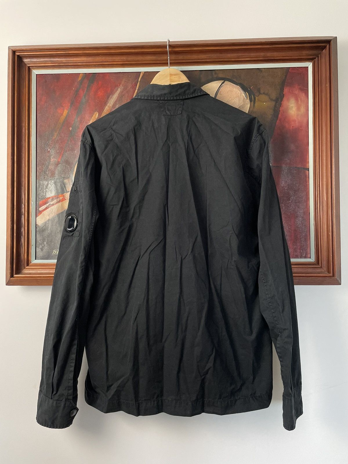 C.P. Company C.P. Company Overshirt Gabardine Button Up Shirt Rareck Size US L / EU 52-54 / 3 - 3 Thumbnail