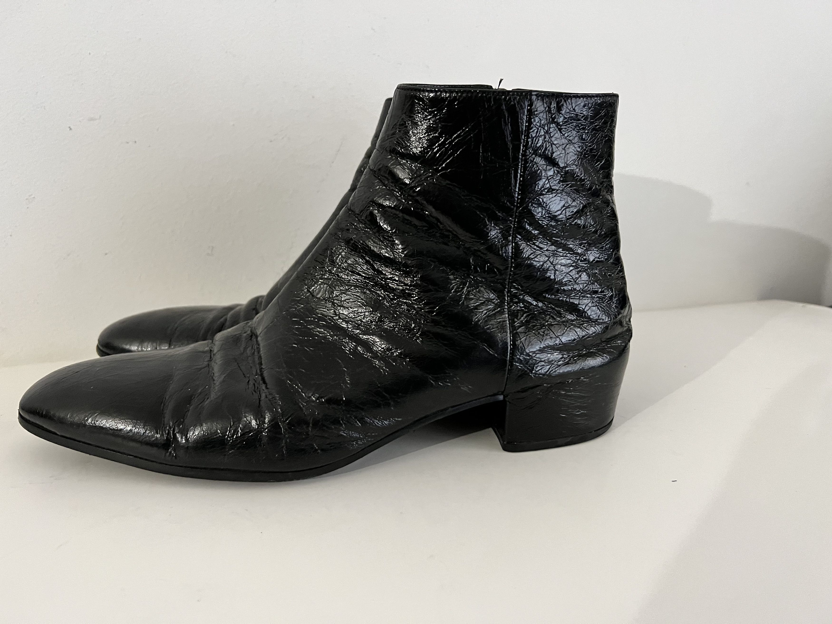 Hedi Slimane × Saint Laurent Paris Rare Boots by Slimane Size US 10.5 / EU 43-44 - 7 Thumbnail