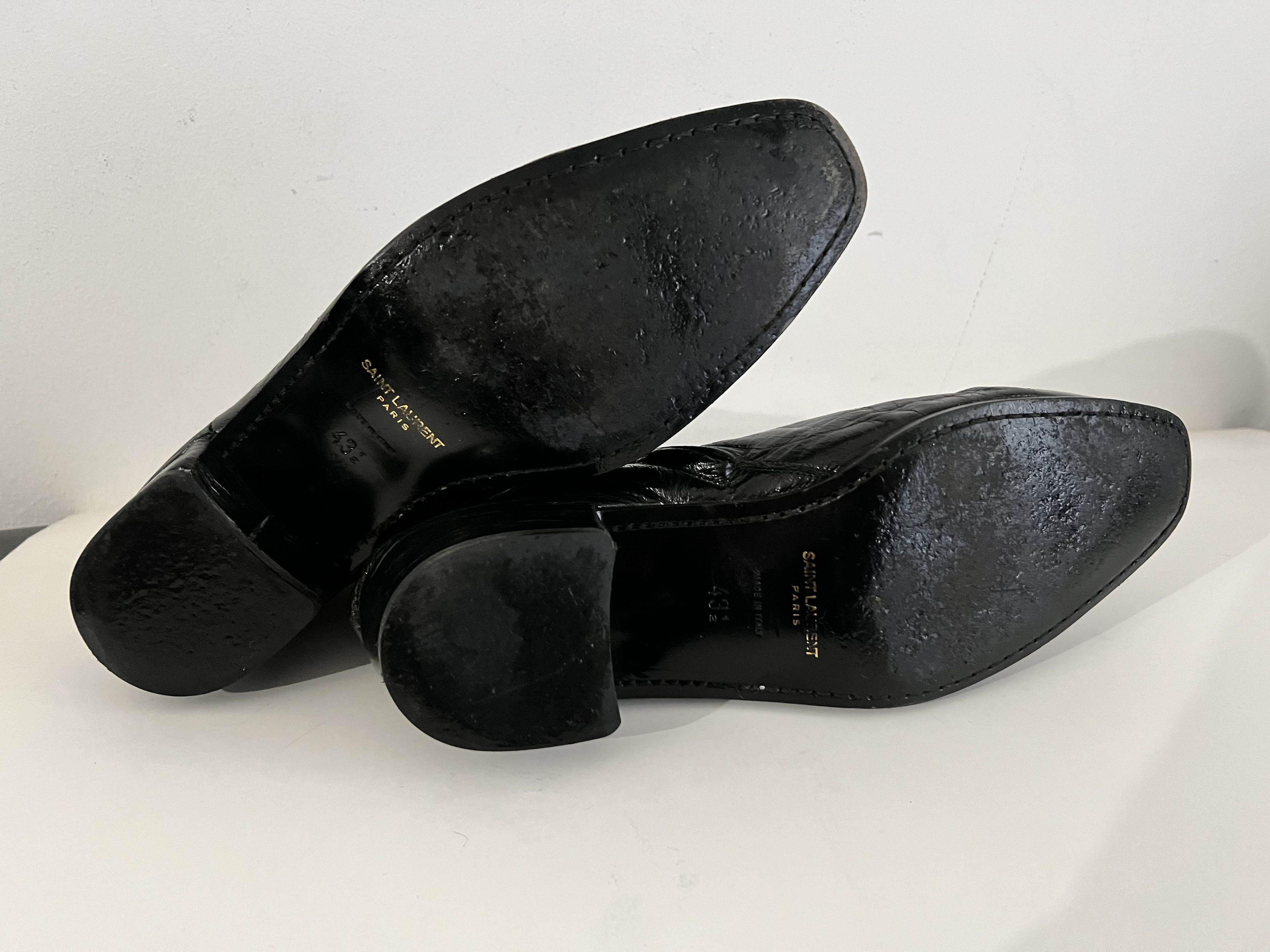 Hedi Slimane × Saint Laurent Paris Rare Boots by Slimane Size US 10.5 / EU 43-44 - 9 Thumbnail