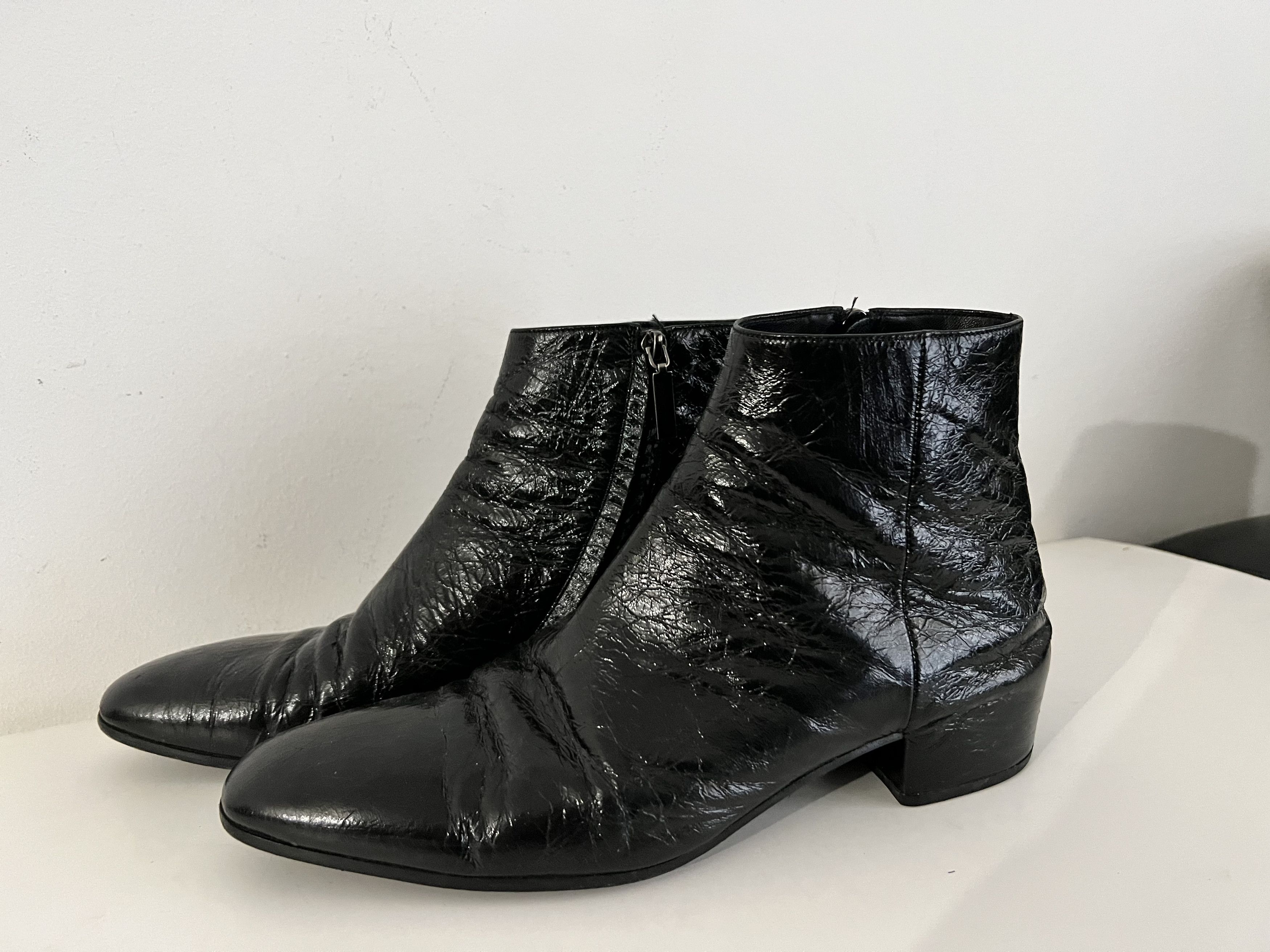 Hedi Slimane × Saint Laurent Paris Rare Boots by Slimane Size US 10.5 / EU 43-44 - 6 Thumbnail