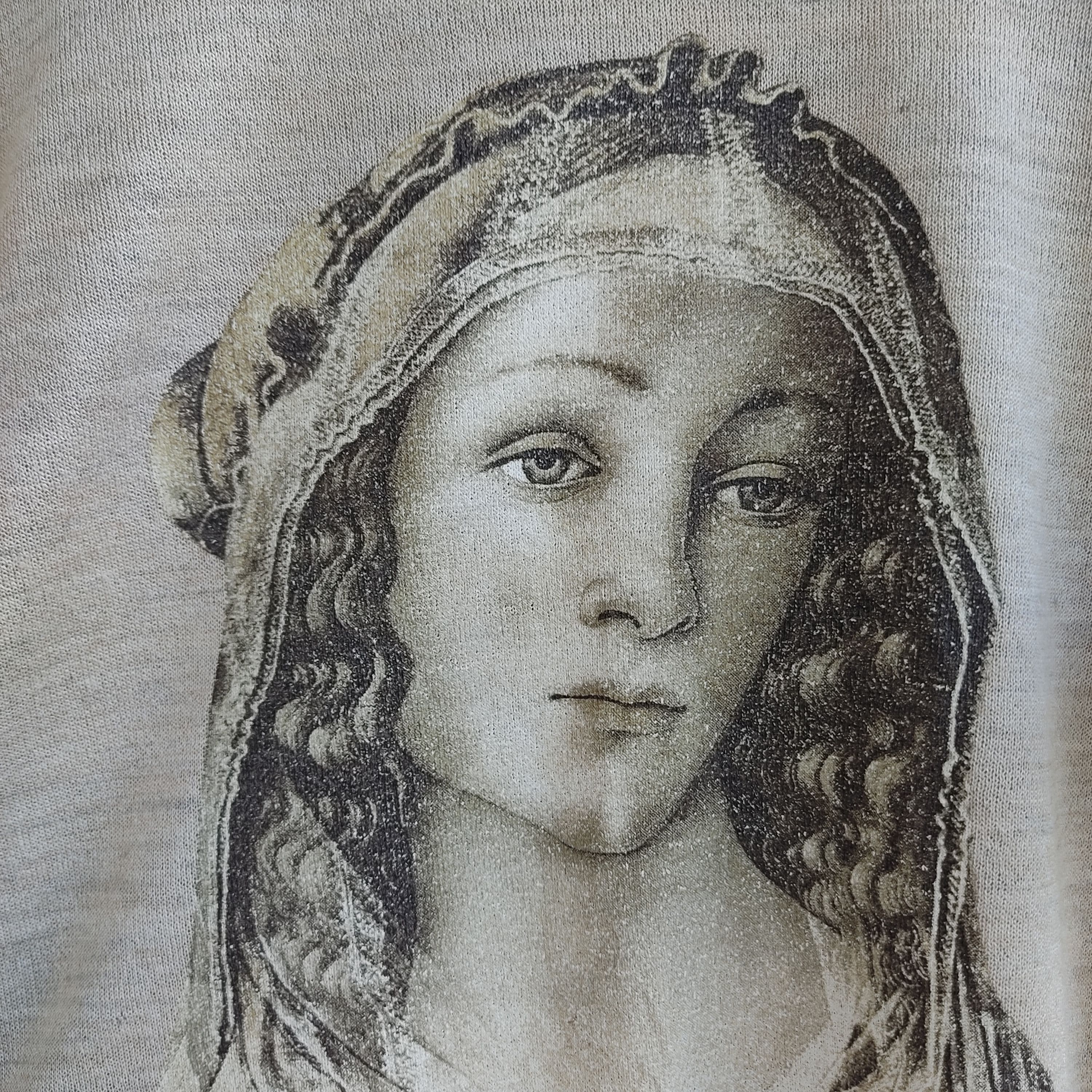 Other Head Of The Women Print Art Tshirt Size ONE SIZE - 10 Thumbnail