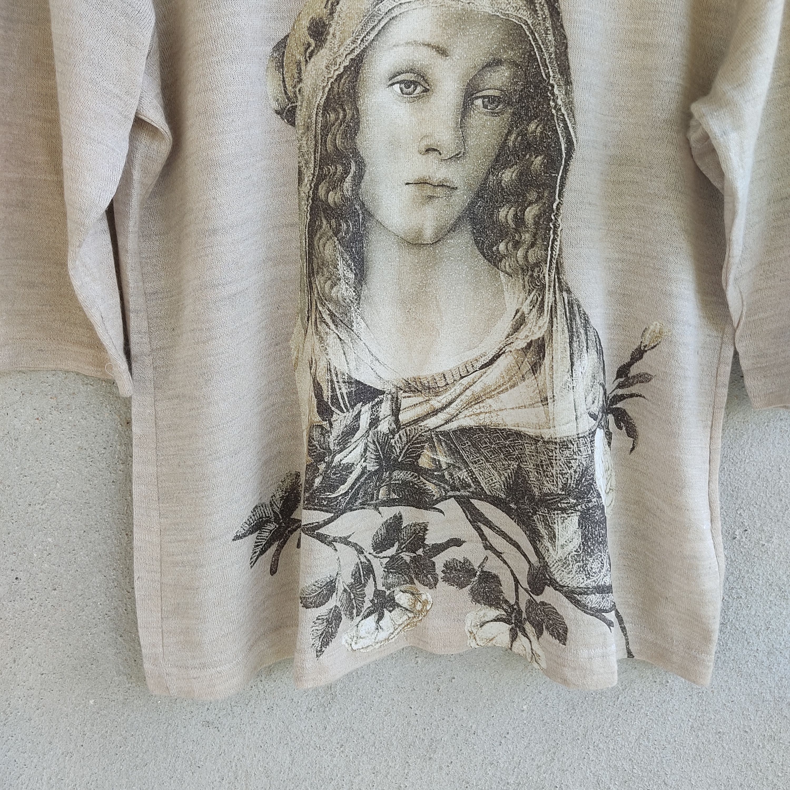 Other Head Of The Women Print Art Tshirt Size ONE SIZE - 3 Thumbnail
