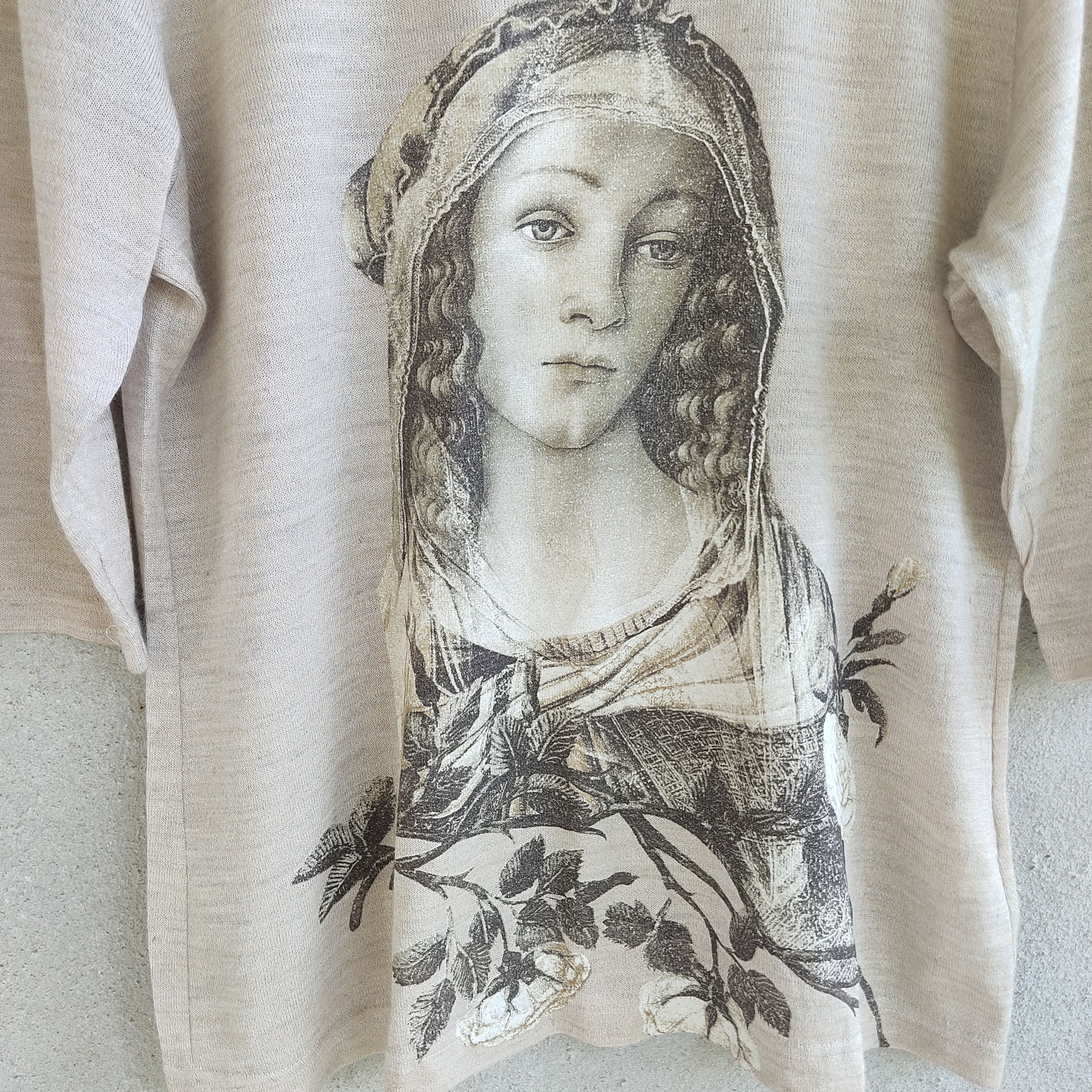 Other Head Of The Women Print Art Tshirt Size ONE SIZE - 4 Thumbnail