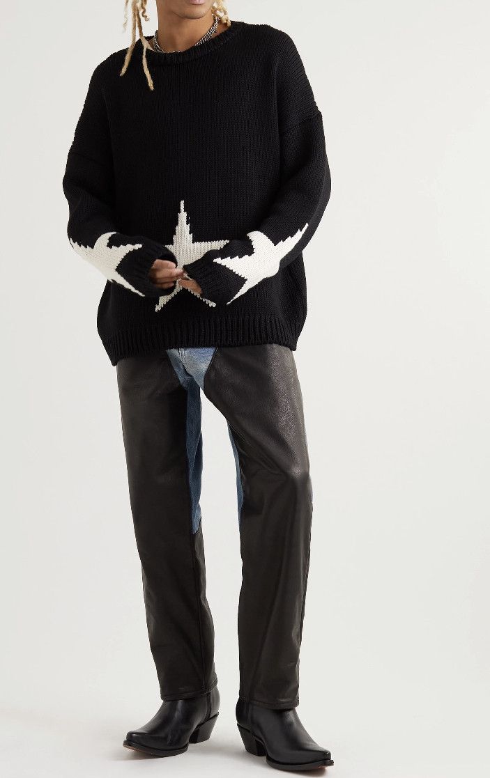 Enfants Riches Deprimes ERD Instarsia Wool Sweater Size US M / EU 48-50 / 2 - 1 Thumbnail