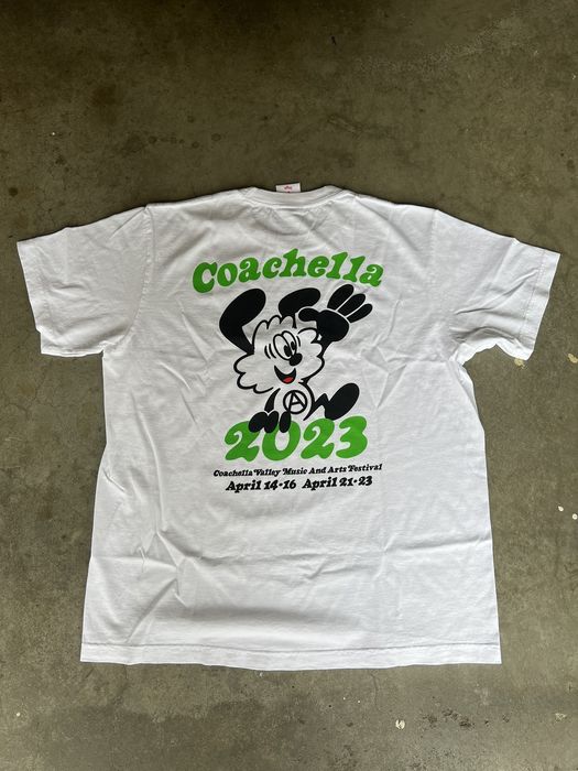 Coachella DS 2023 Coachella x Verdy Vick Tee Shirt White | Grailed