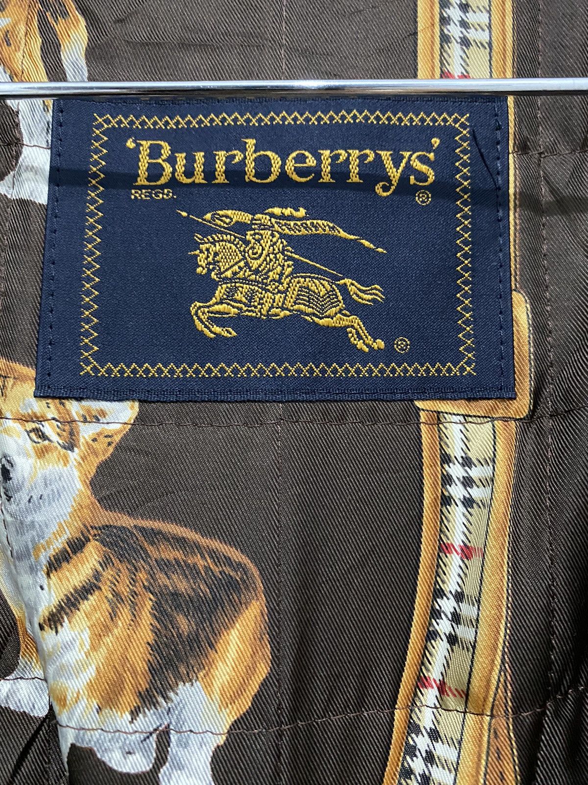 Burberry × Burberry Prorsum Vintage Burberry Lining Puppies Jacket Size US M / EU 48-50 / 2 - 12 Thumbnail