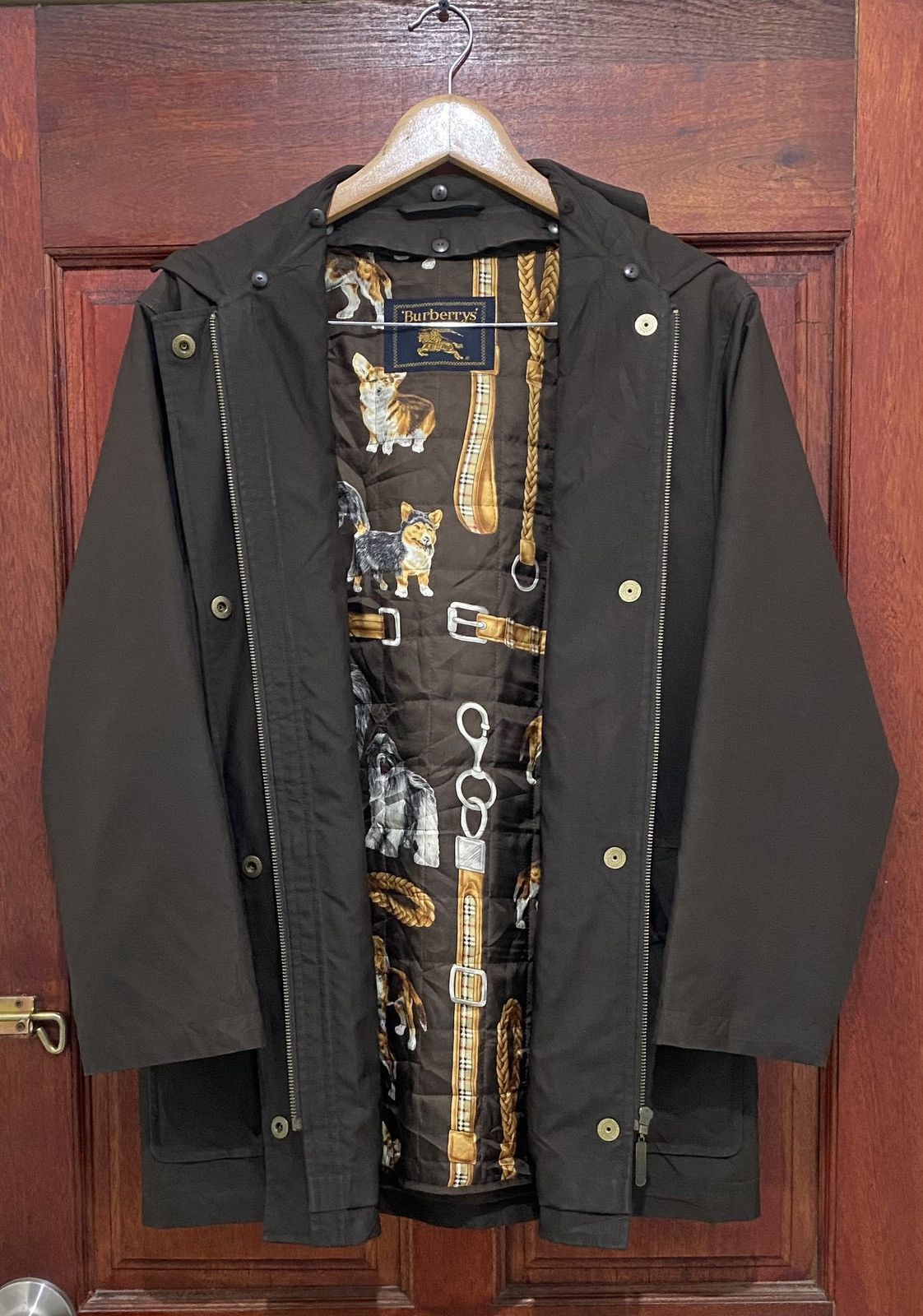 Burberry × Burberry Prorsum Vintage Burberry Lining Puppies Jacket Size US M / EU 48-50 / 2 - 10 Thumbnail