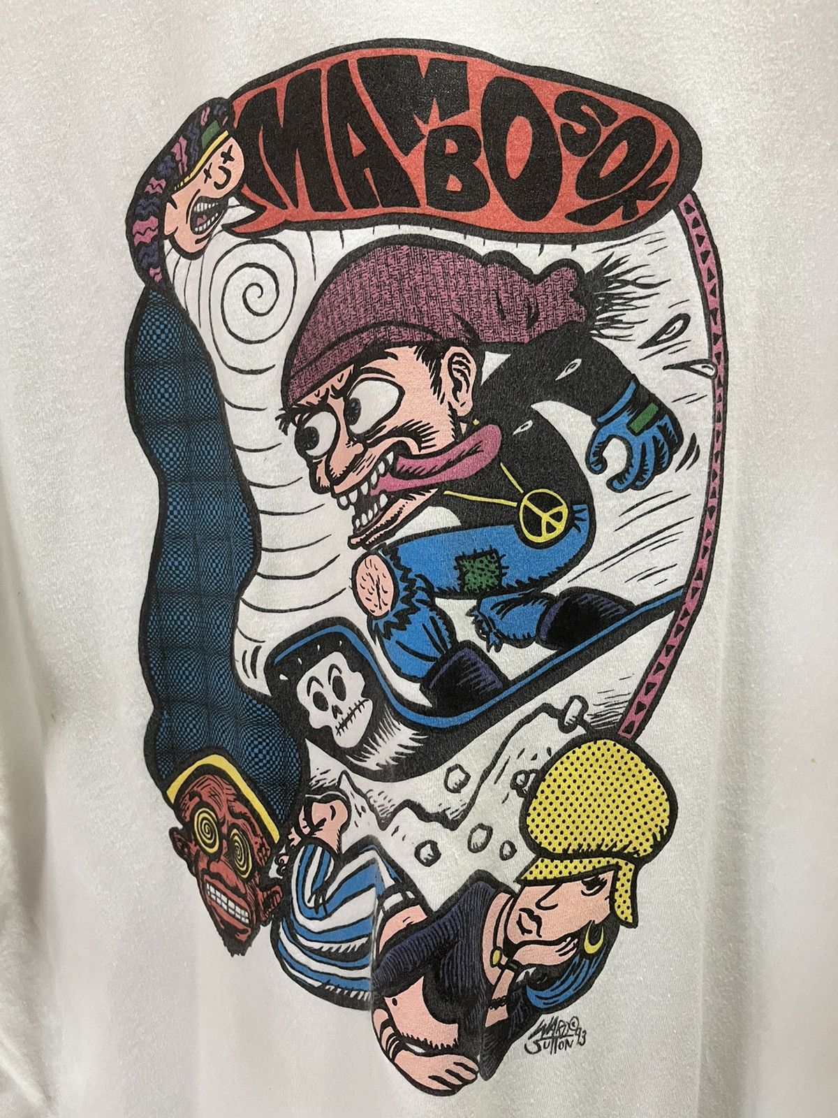 Vintage Streetwear Mambosok Ward Sutton Art