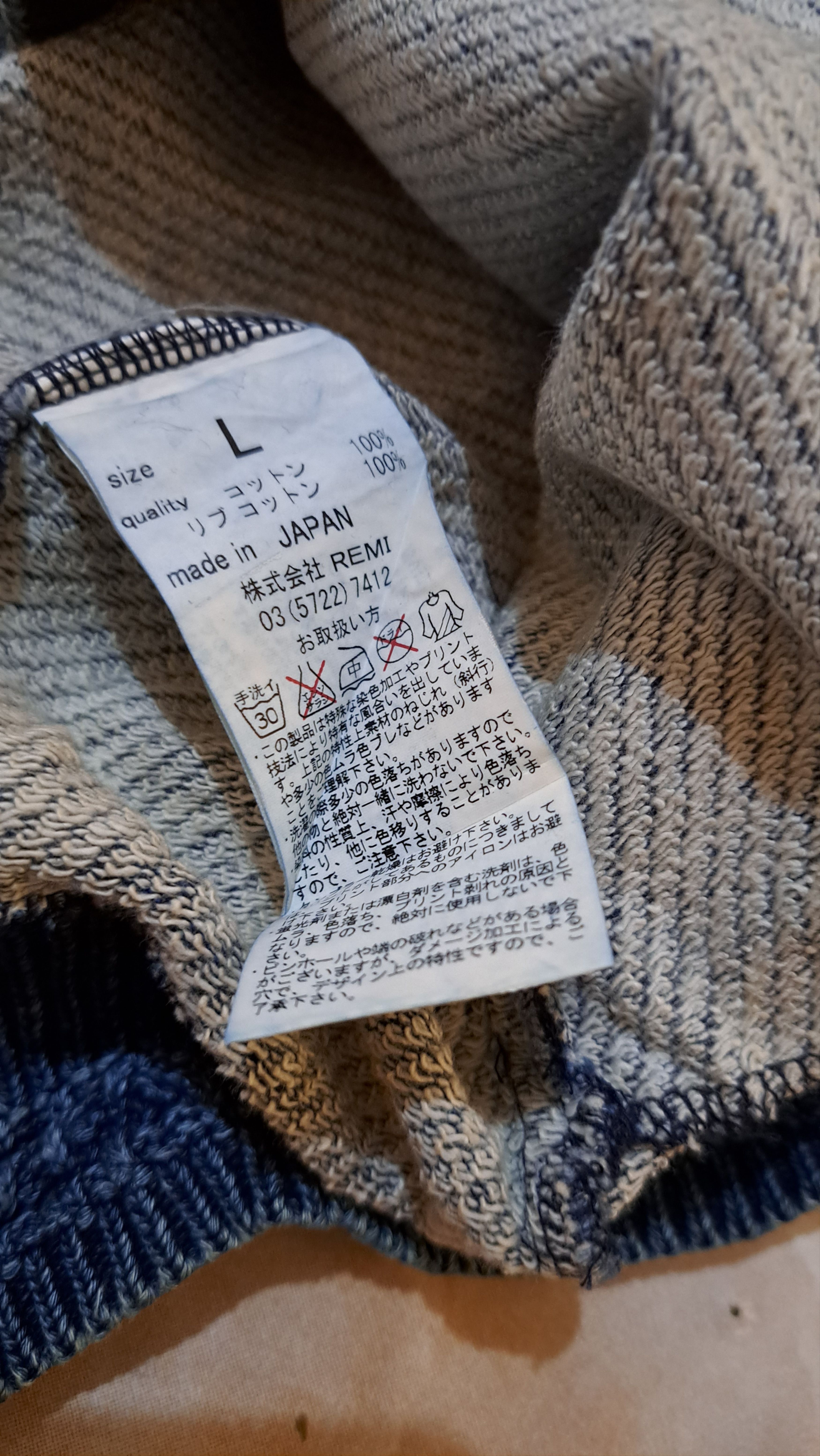 Japanese Brand The Golden State Remi Relief Zip Up Size US L / EU 52-54 / 3 - 6 Thumbnail