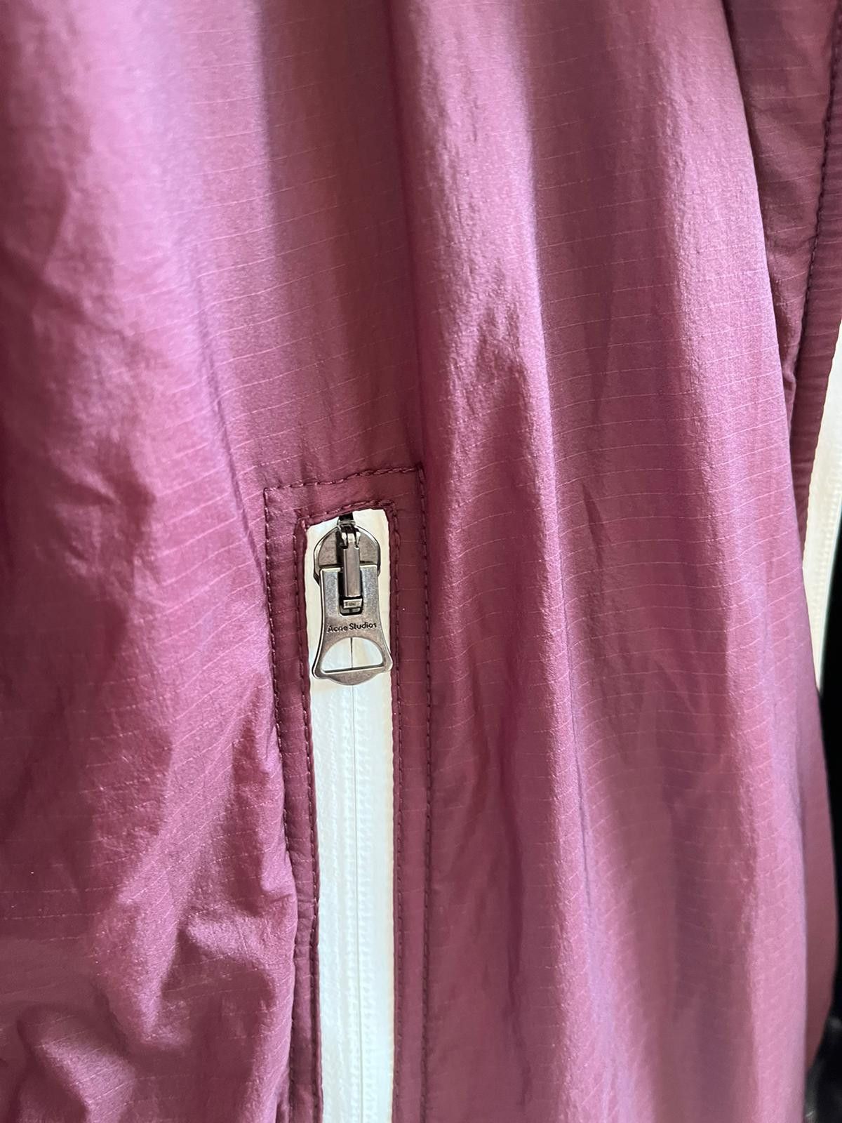 Acne Studios Full Zip Down Jacket FN-MN-OUTW000584 in Burgundy Size US S / EU 44-46 / 1 - 13 Thumbnail