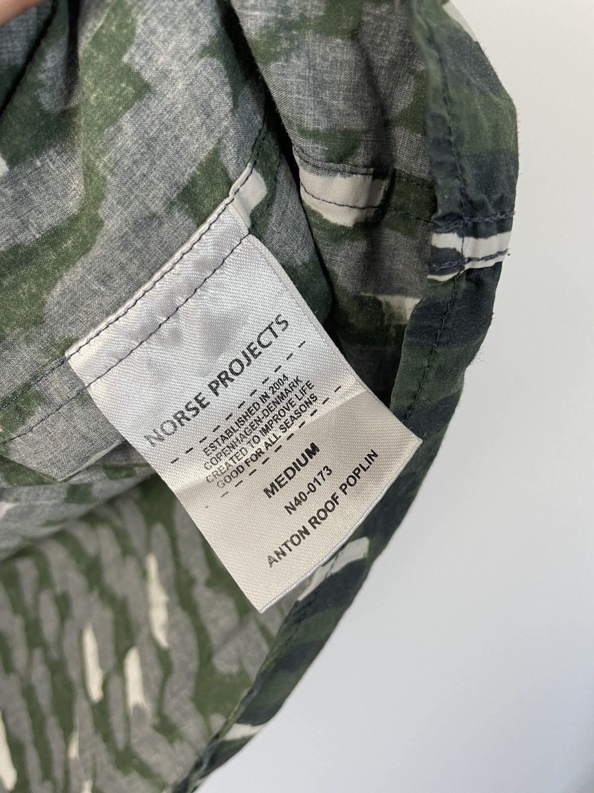 Norse Projects Norse Projects Button Up Shirt Copenhagen Fullprint Casual Size US M / EU 48-50 / 2 - 4 Thumbnail