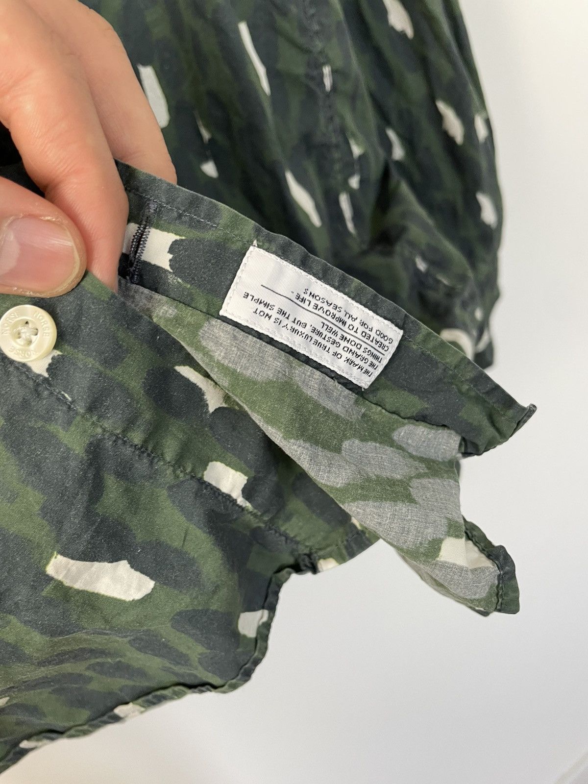 Norse Projects Norse Projects Button Up Shirt Copenhagen Fullprint Casual Size US M / EU 48-50 / 2 - 5 Thumbnail
