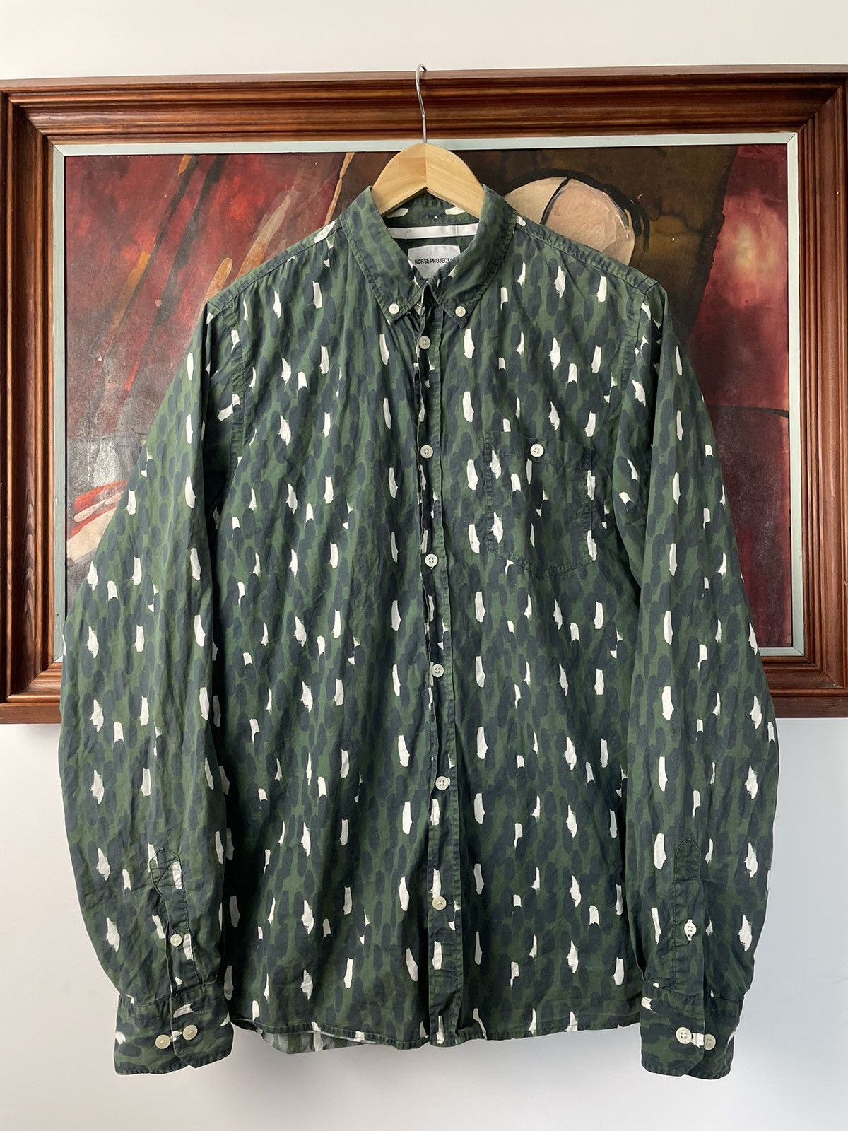 Norse Projects Norse Projects Button Up Shirt Copenhagen Fullprint Casual Size US M / EU 48-50 / 2 - 1 Thumbnail