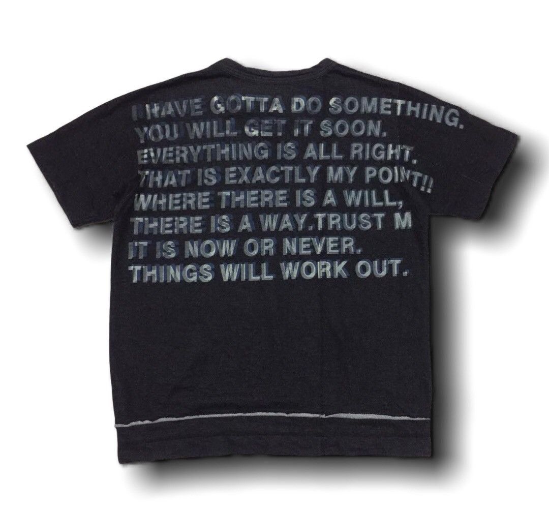 Comme Ca Ism × PPFM Vintage Comme Ça 4D Wording Reconstruct Tee Size US L / EU 52-54 / 3 - 1 Thumbnail