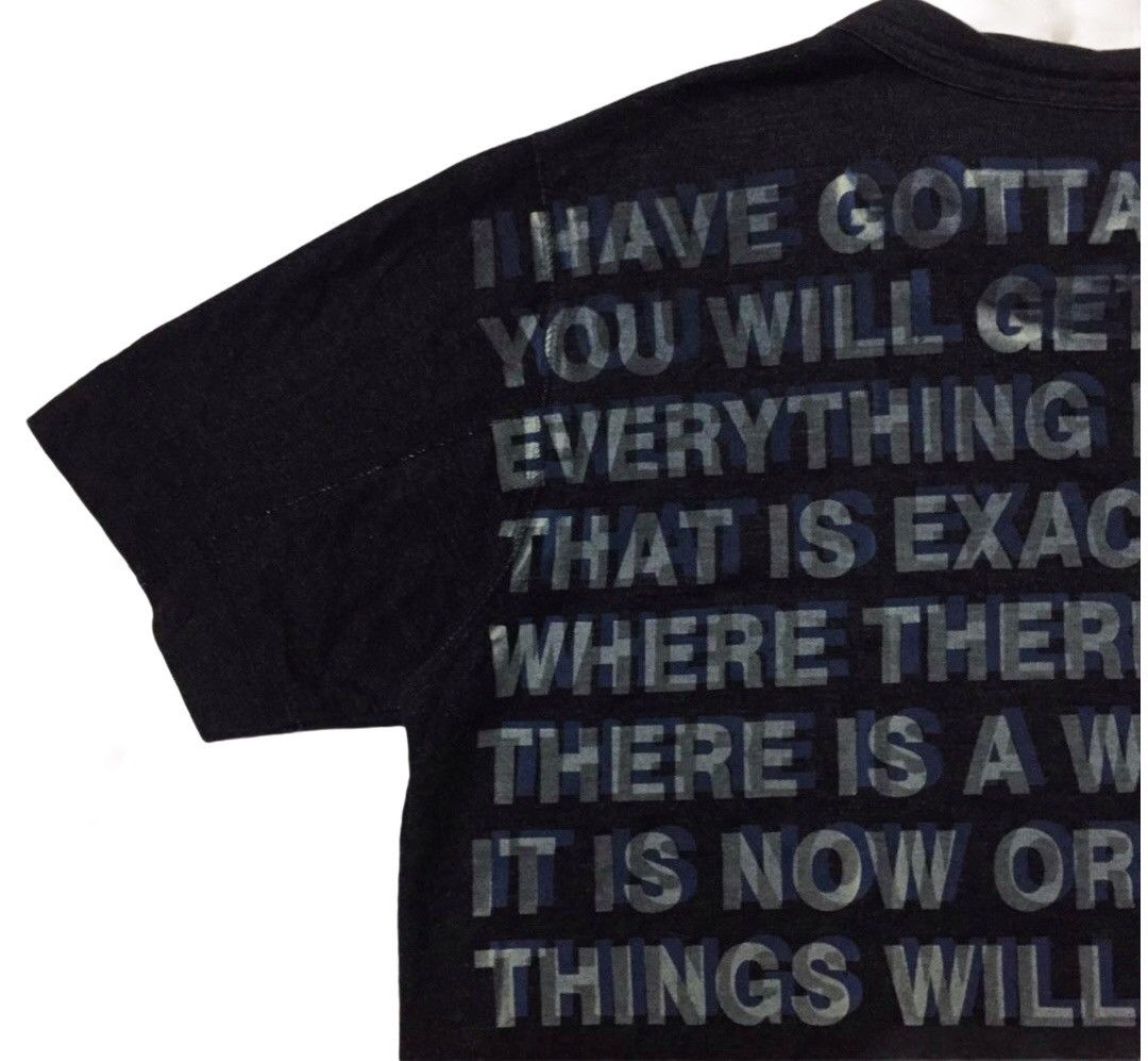 Comme Ca Ism × PPFM Vintage Comme Ça 4D Wording Reconstruct Tee Size US L / EU 52-54 / 3 - 12 Thumbnail