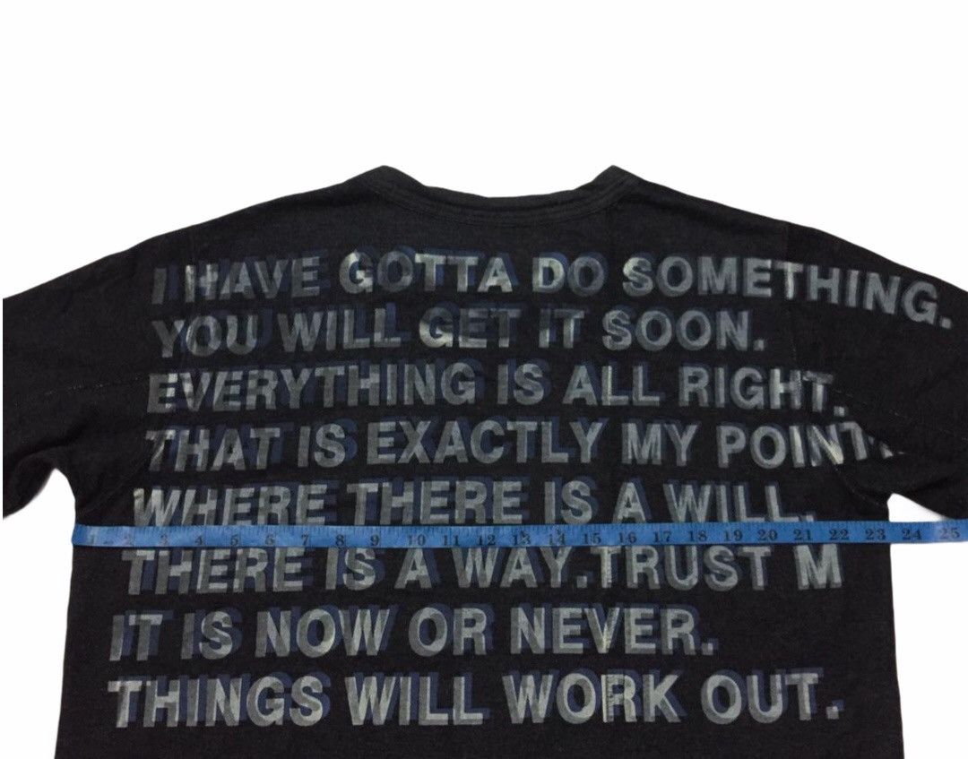 Comme Ca Ism × PPFM Vintage Comme Ça 4D Wording Reconstruct Tee Size US L / EU 52-54 / 3 - 8 Thumbnail