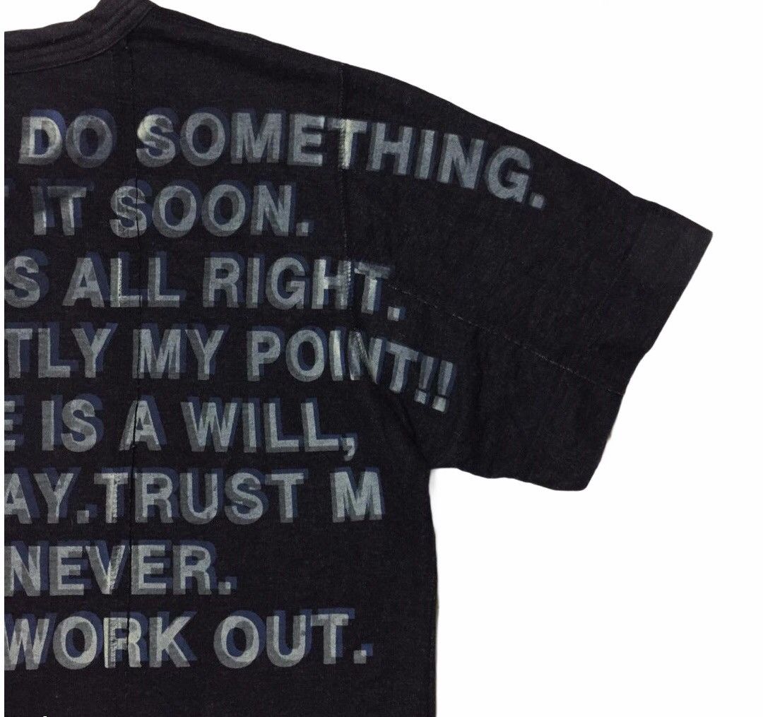 Comme Ca Ism × PPFM Vintage Comme Ça 4D Wording Reconstruct Tee Size US L / EU 52-54 / 3 - 13 Thumbnail
