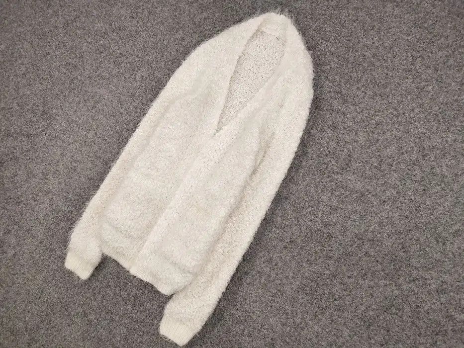 Hysteric Glamour Rare Vintage Japan Cardigan Mohair Style Fuzzy kapital Y2K Size L / US 10 / IT 46 - 2 Thumbnail
