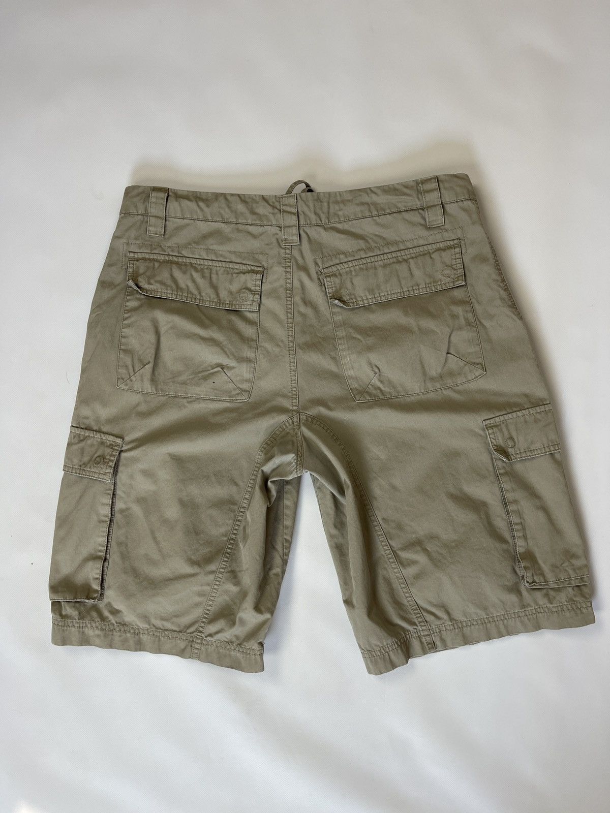 Nike Nike vintage y2k beige utility military style cargo shorts Size US 36 / EU 52 - 11 Thumbnail