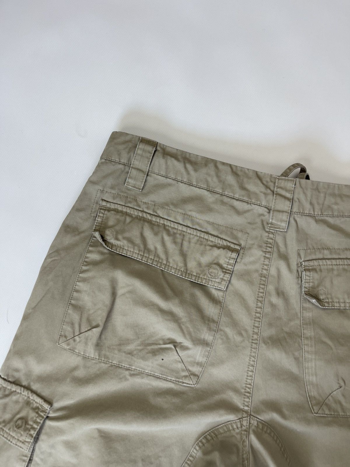 Nike Nike vintage y2k beige utility military style cargo shorts Size US 36 / EU 52 - 16 Thumbnail