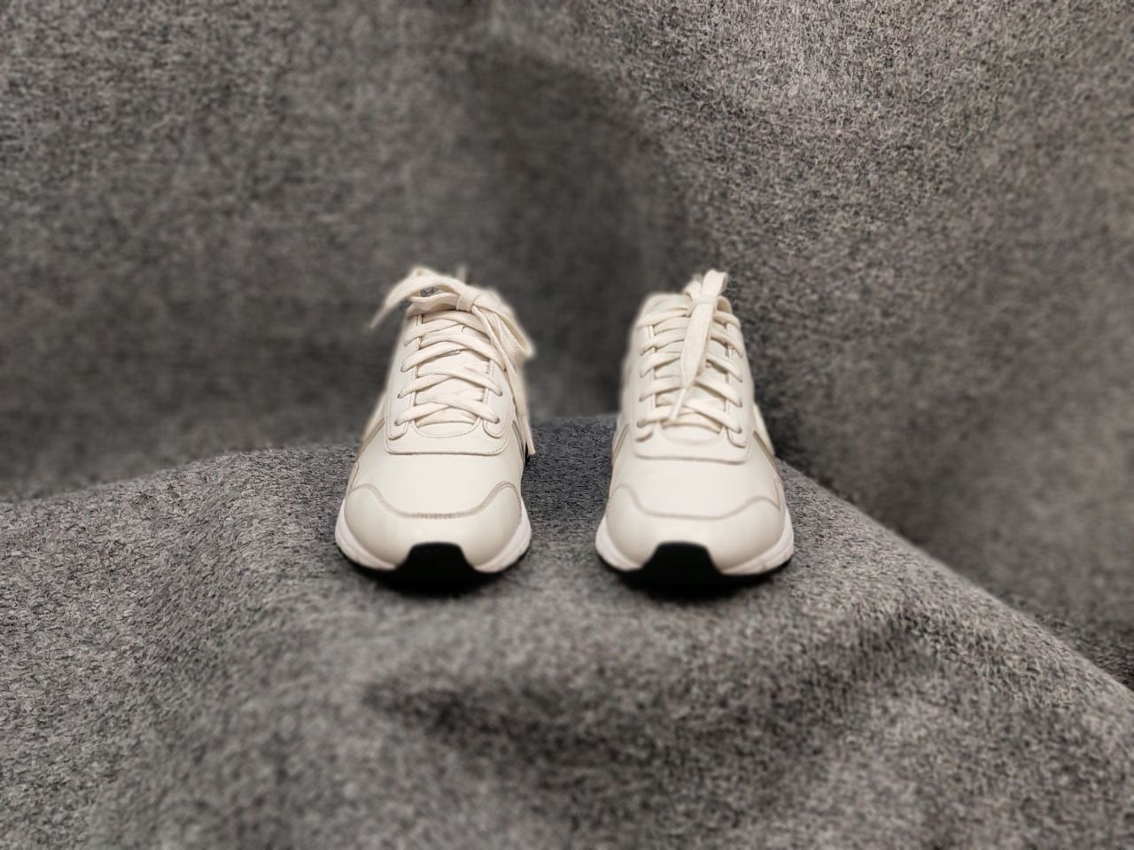 Gucci Gucci Authentic Miro Soft Casual White logo Leather Sneakers Size US 5.5 / EU 38 - 10 Thumbnail