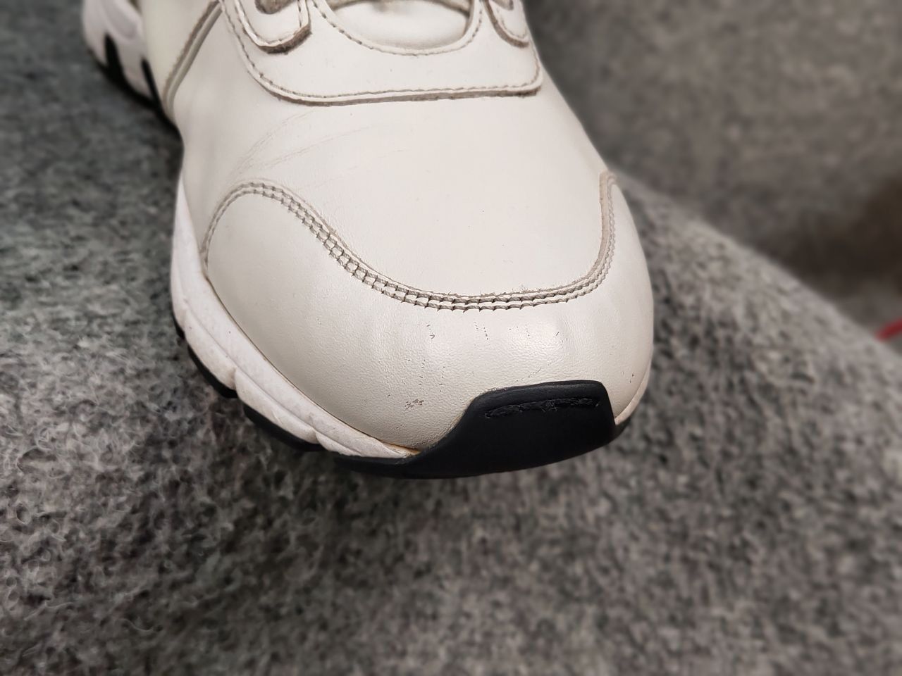 Gucci Gucci Authentic Miro Soft Casual White logo Leather Sneakers Size US 5.5 / EU 38 - 15 Thumbnail