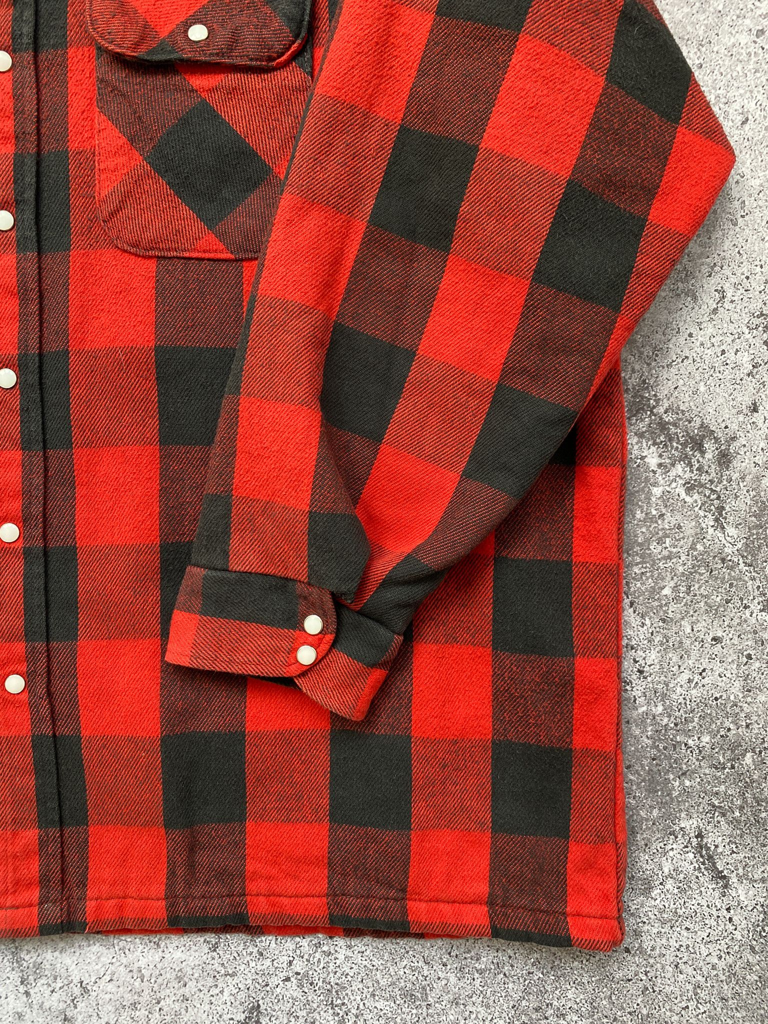 FiveBrother Five Brother Vintage Flannel Overshirt Shirt Jacket Size US XXL / EU 58 / 5 - 6 Thumbnail