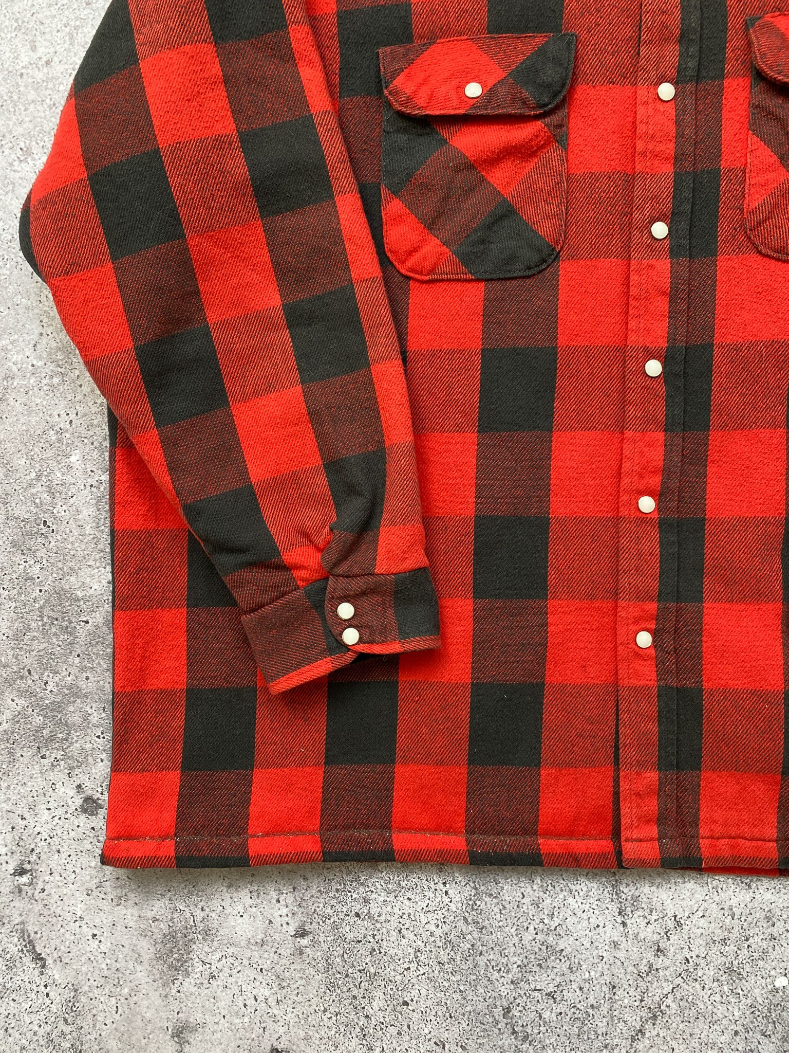 FiveBrother Five Brother Vintage Flannel Overshirt Shirt Jacket Size US XXL / EU 58 / 5 - 5 Thumbnail