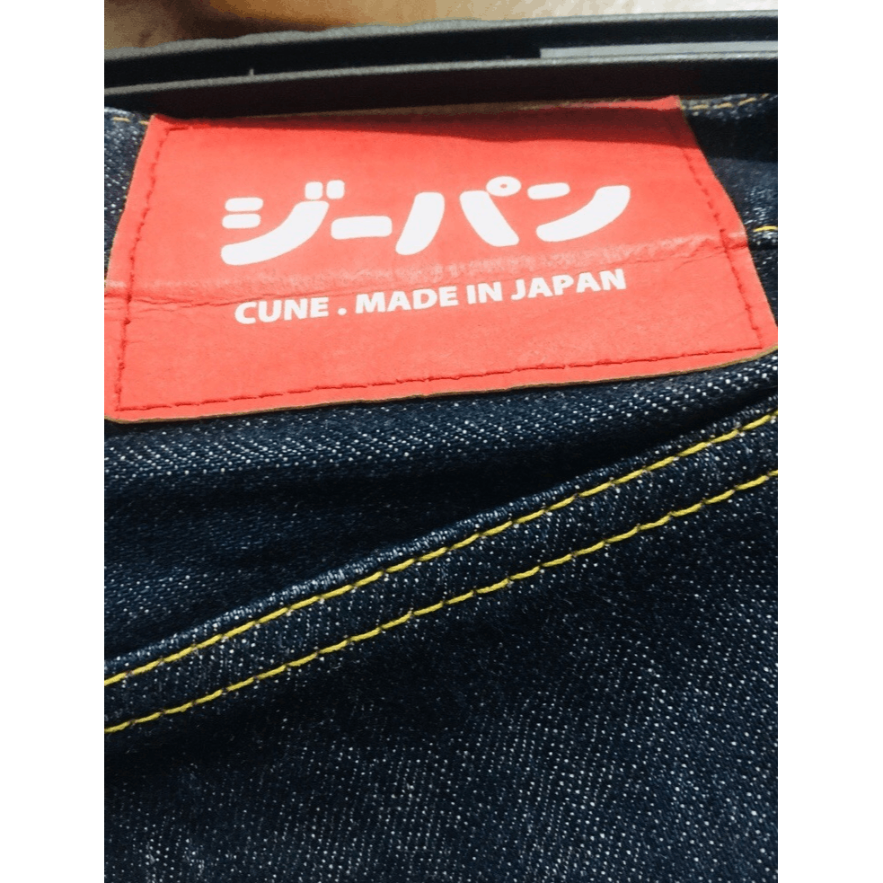Japanese Brand Cune Rabbit Straight Cut Denim Logo Pocket Japananse Brand Size US 32 / EU 48 - 10 Thumbnail