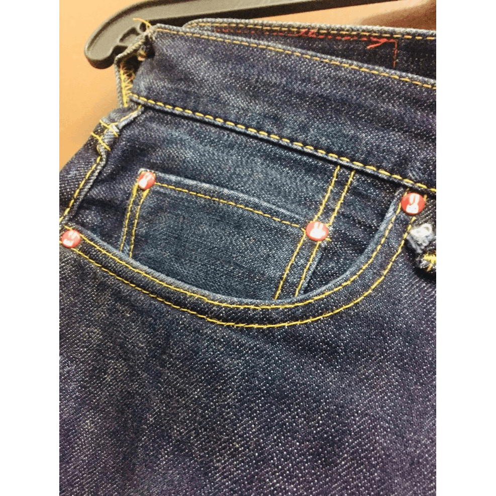 Japanese Brand Cune Rabbit Straight Cut Denim Logo Pocket Japananse Brand Size US 32 / EU 48 - 5 Thumbnail
