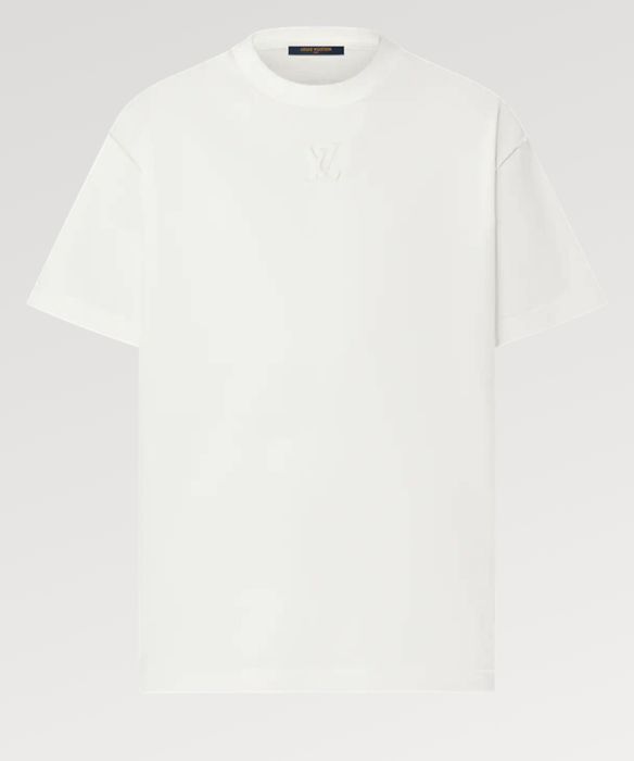 Louis Vuitton Embossed Tee Shirt black sz M