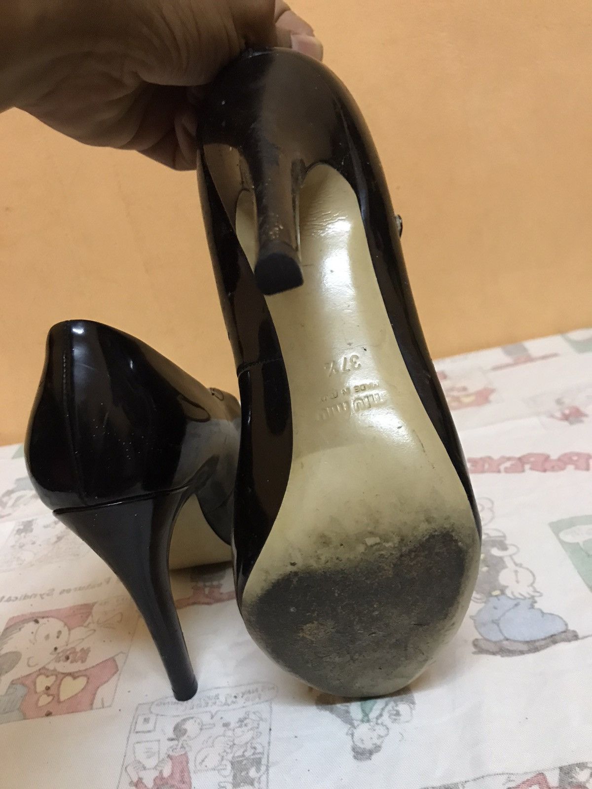 Miu Miu ‼️MIU MIU HIGH HEELED Size US 7.5 / IT 37.5 - 4 Thumbnail