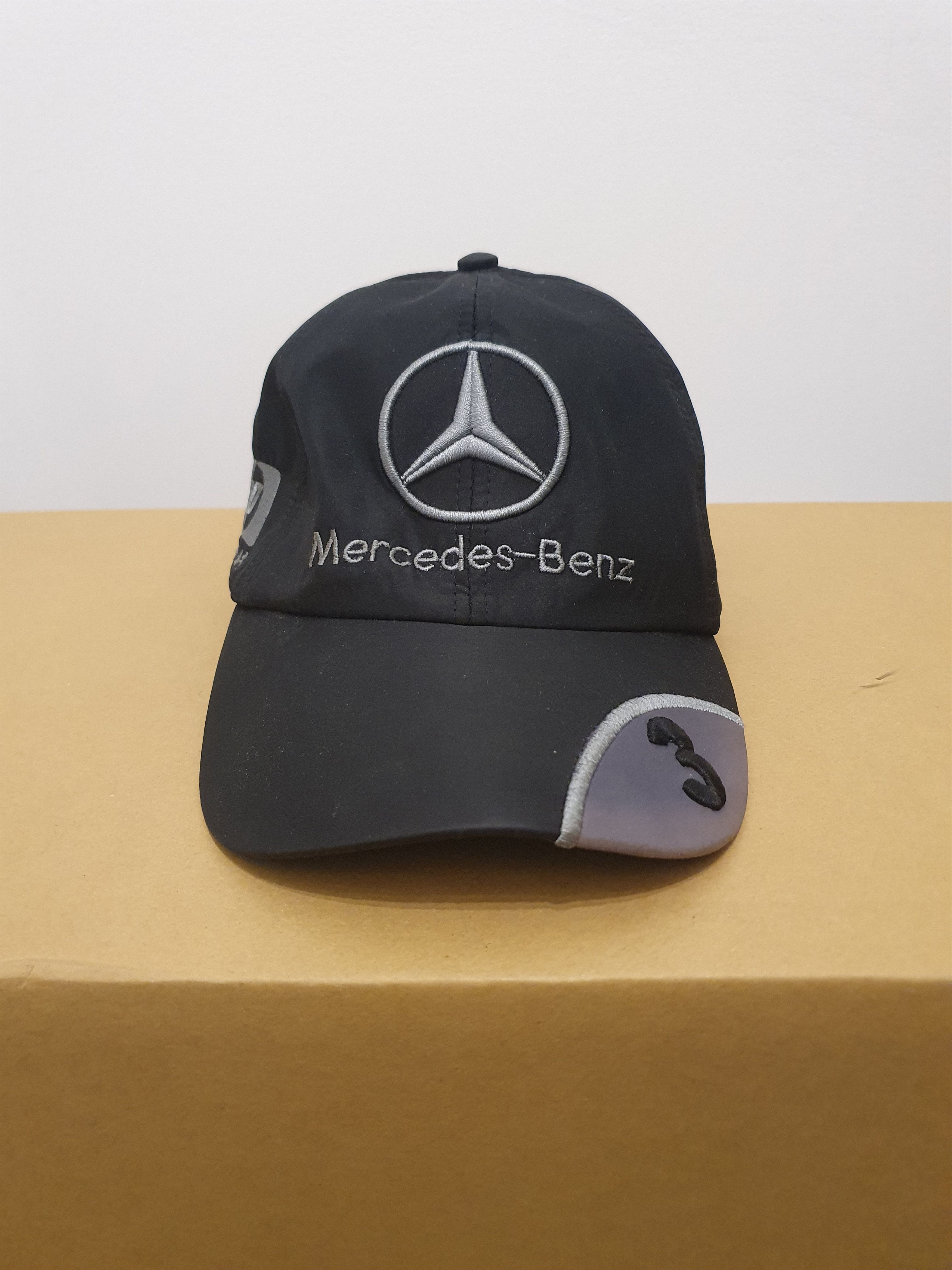 Mercedes-Benz Vintage mercedes benz f1 racing trucker hat cap Size ONE SIZE - 2 Thumbnail