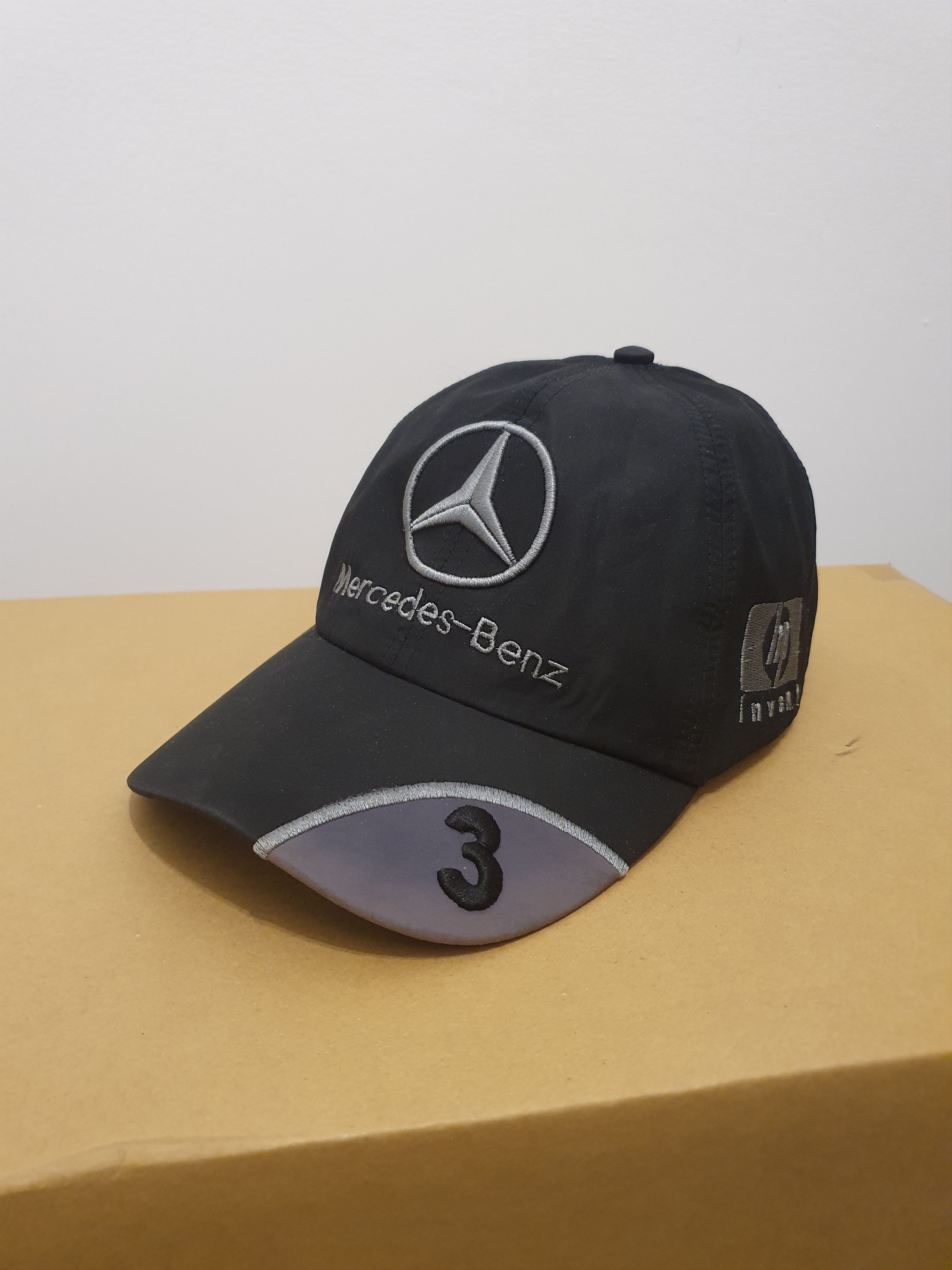 Mercedes-Benz Vintage mercedes benz f1 racing trucker hat cap Size ONE SIZE - 1 Thumbnail